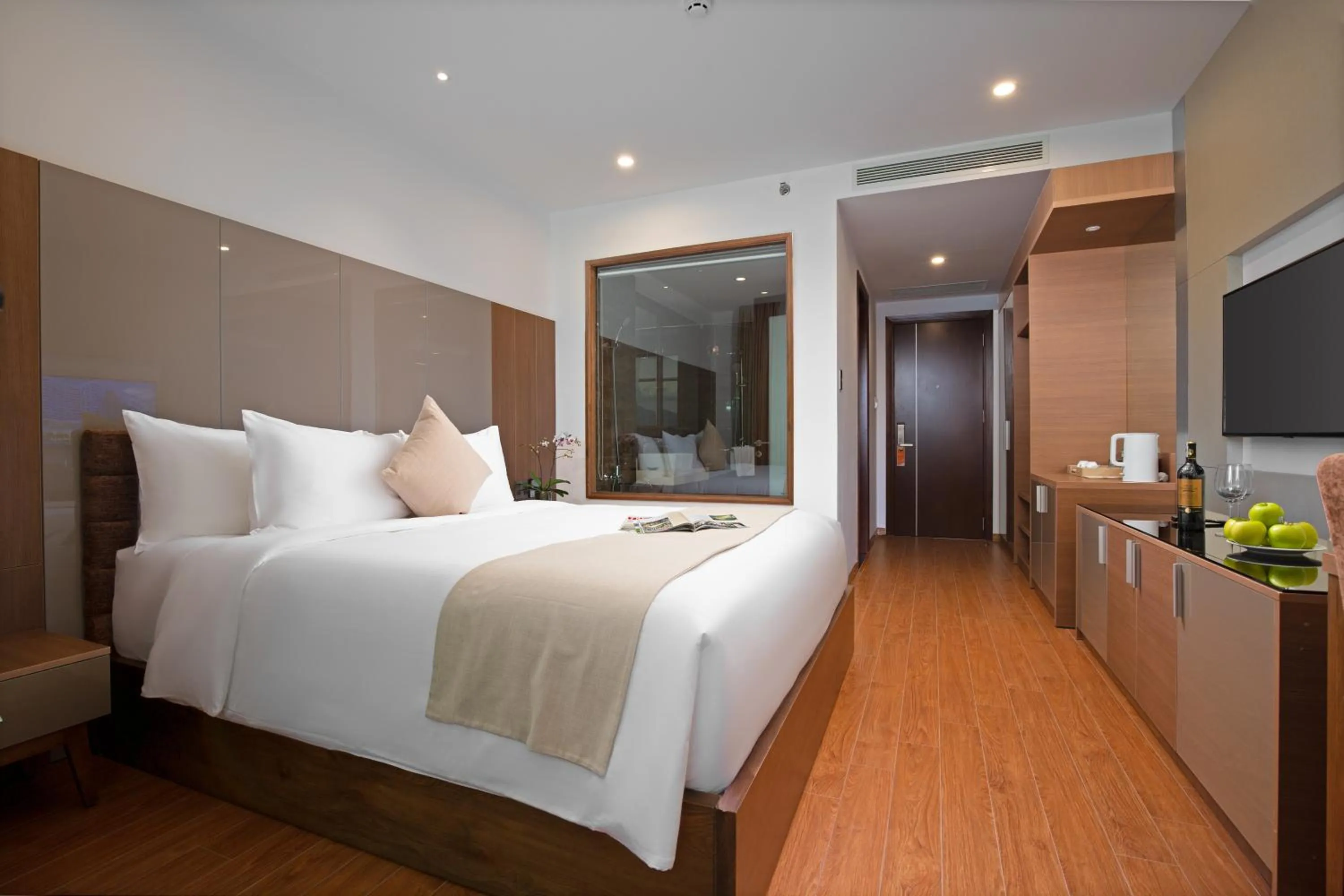 Bed in Alan Sea Hotel Danang