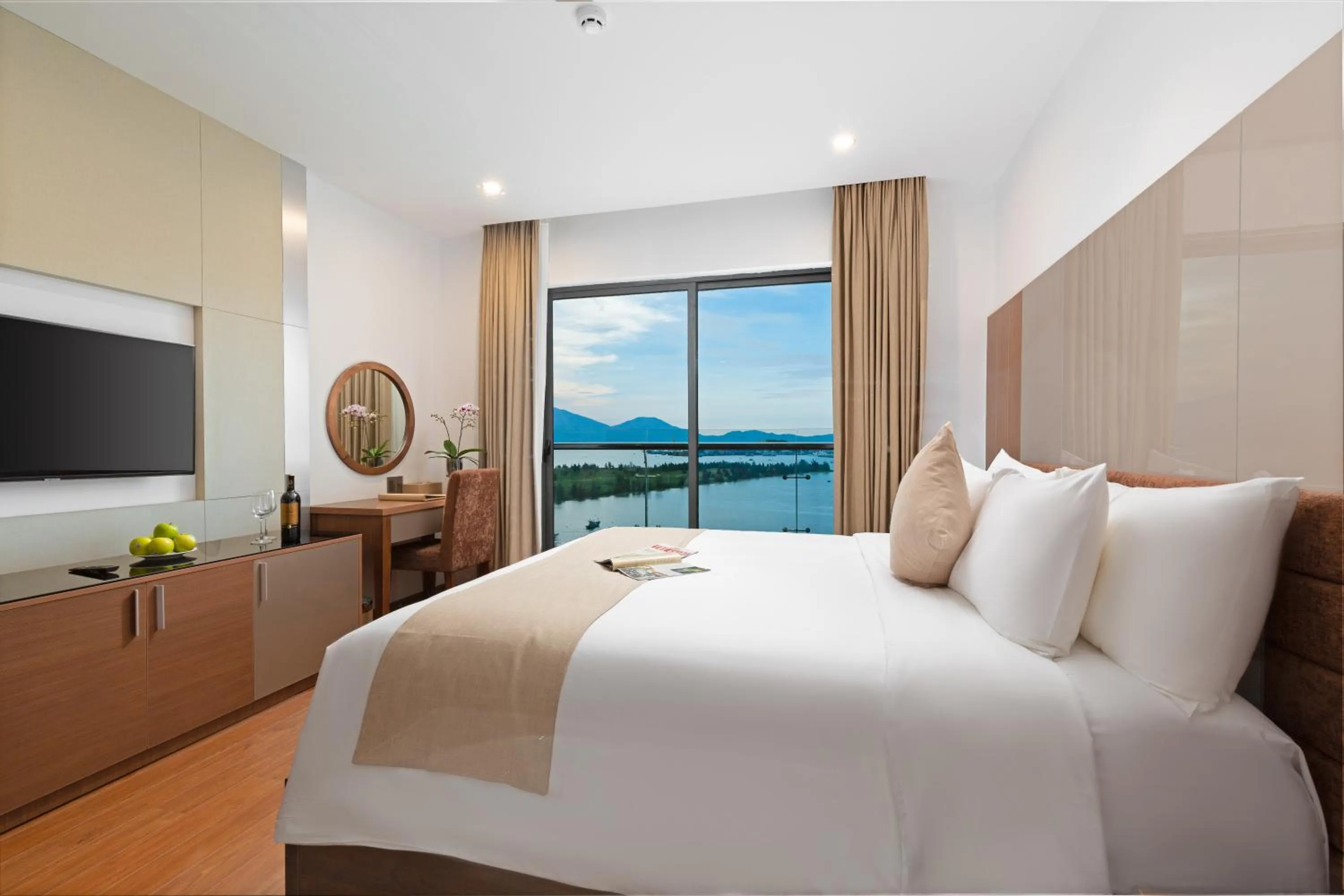 Bed in Alan Sea Hotel Danang