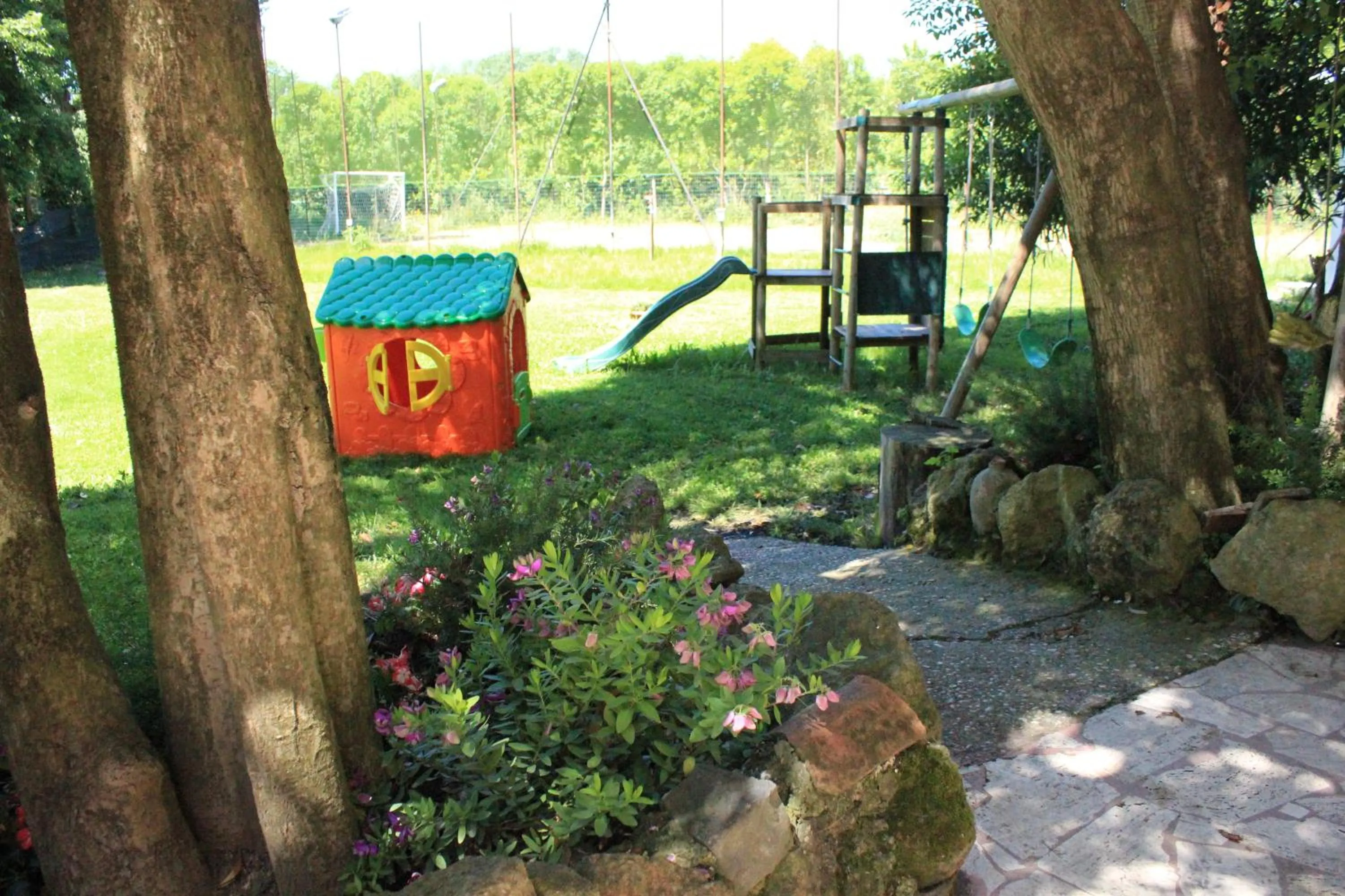 Garden in Hotel Romulus