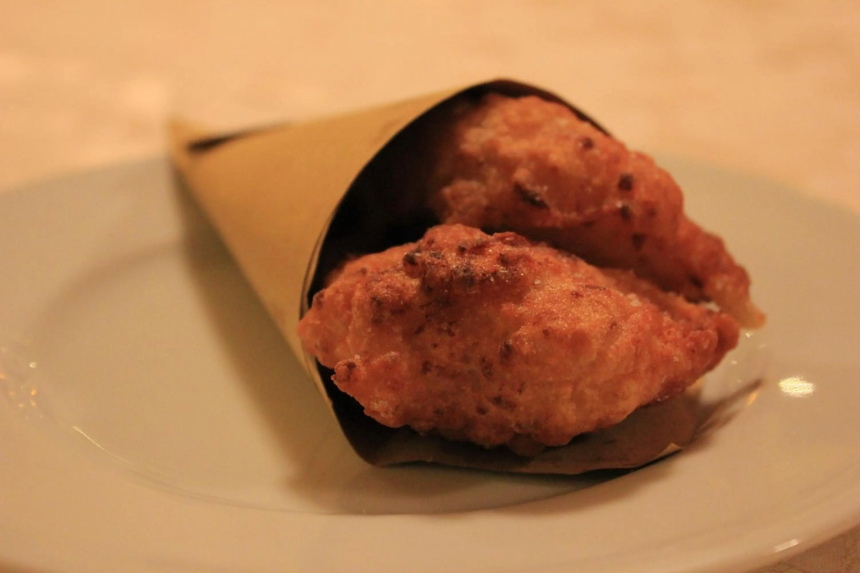 Food close-up in Hotel Romulus