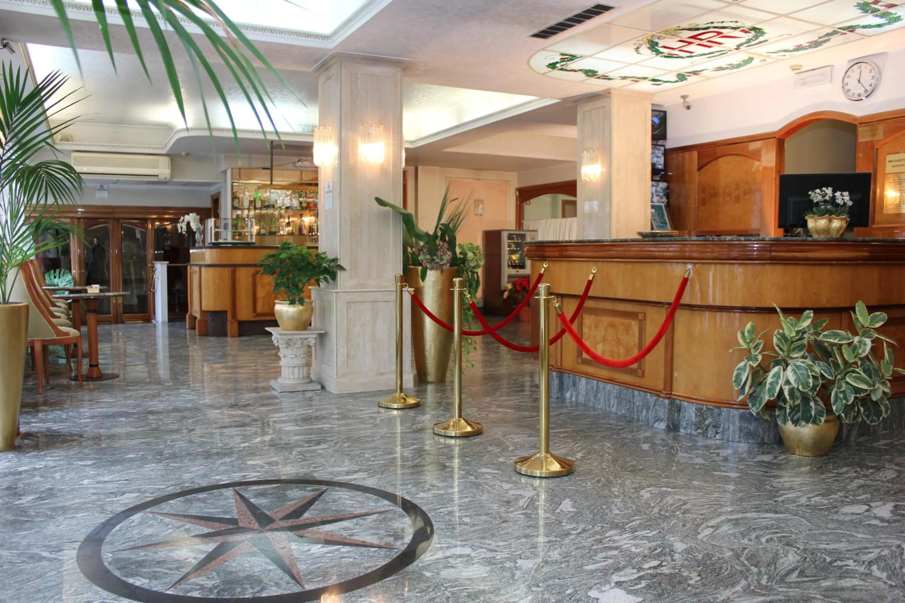 Lobby or reception in Hotel Romulus