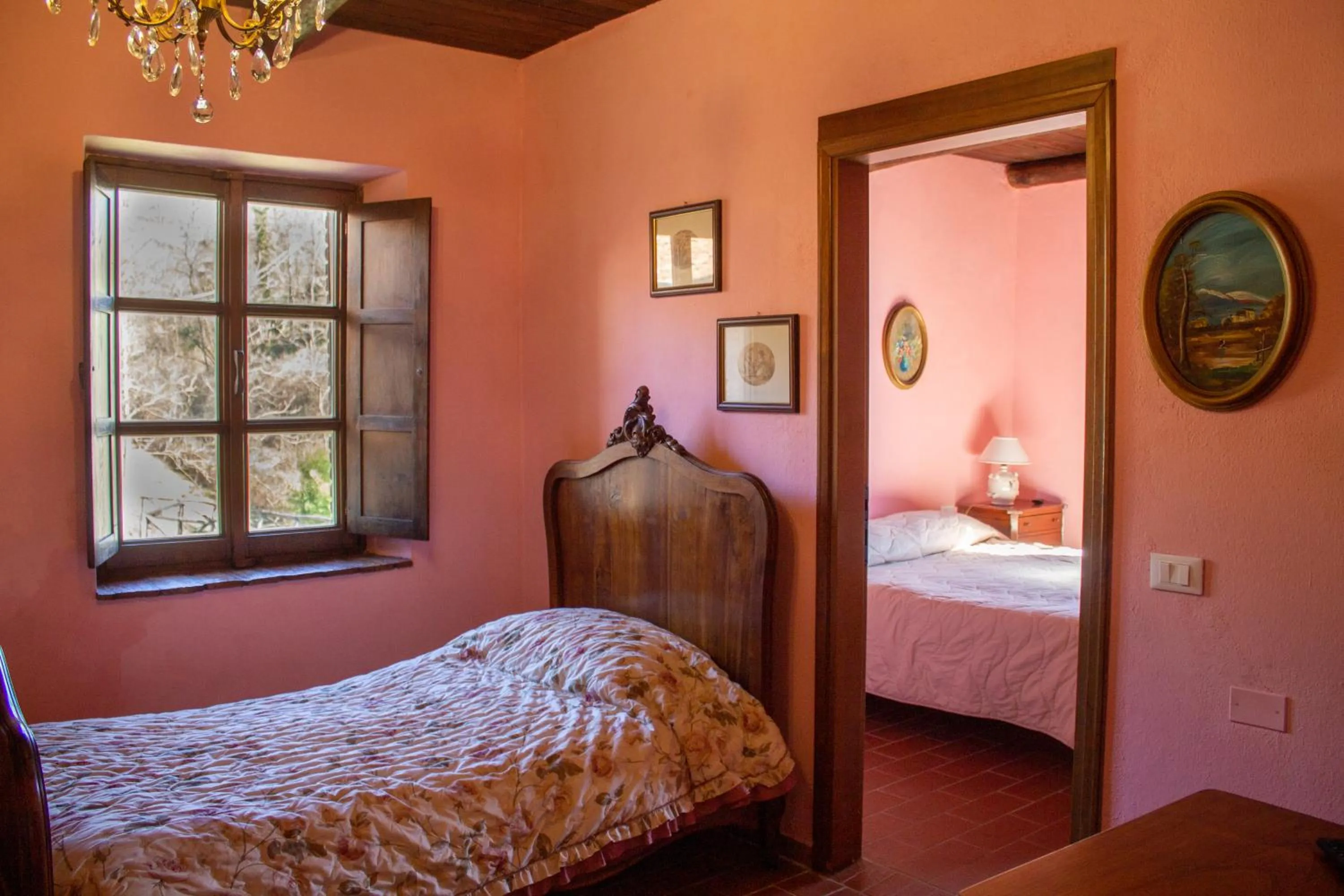 Bed in Villa Belvedere