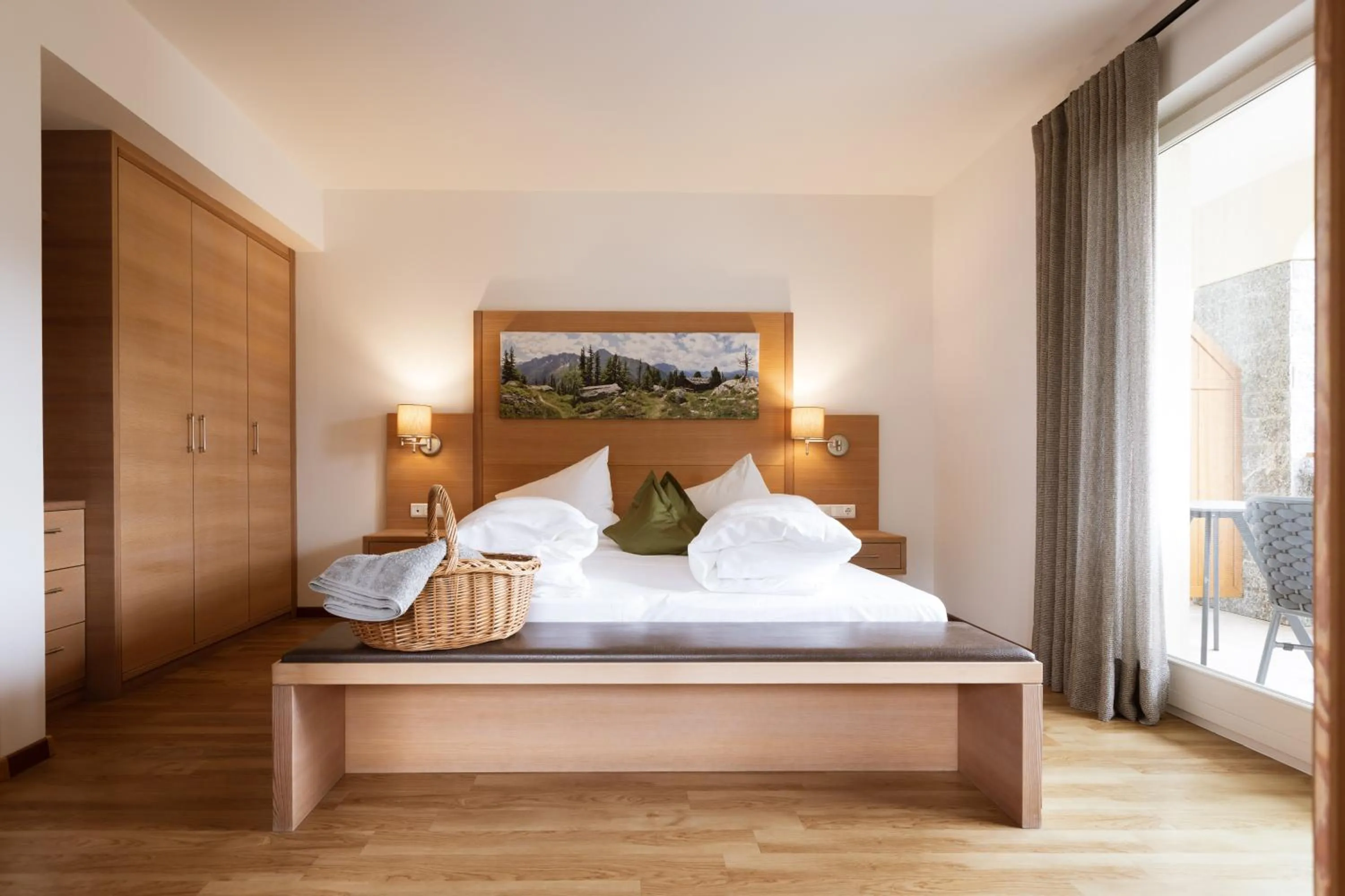 Bedroom, Bed in Residence Walchhof