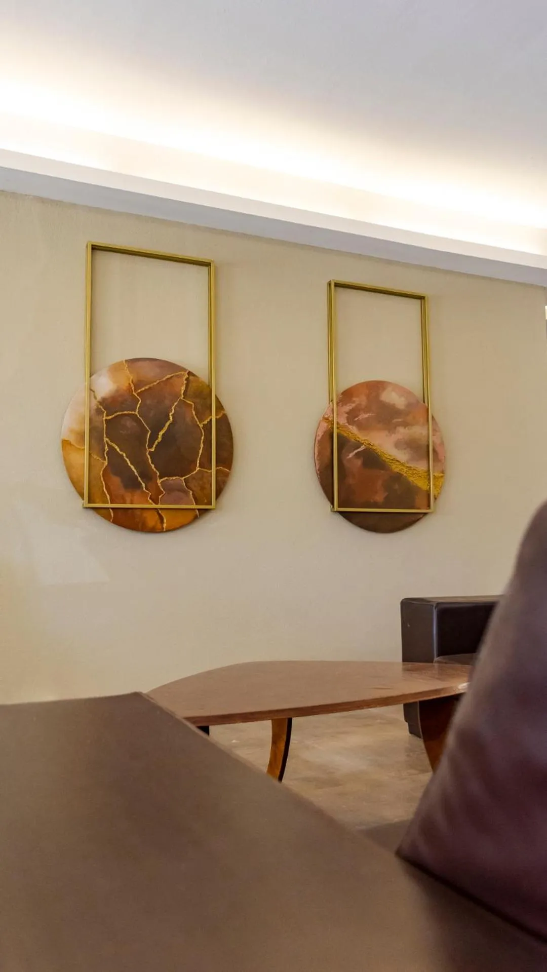 Living room in Wooden Hotel