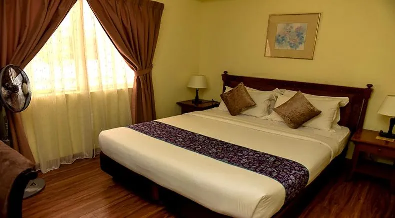 Bed in Residenz Apartments in Lotus Desaru Beach Resort