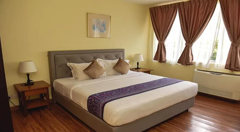 Bed in Residenz Apartments in Lotus Desaru Beach Resort