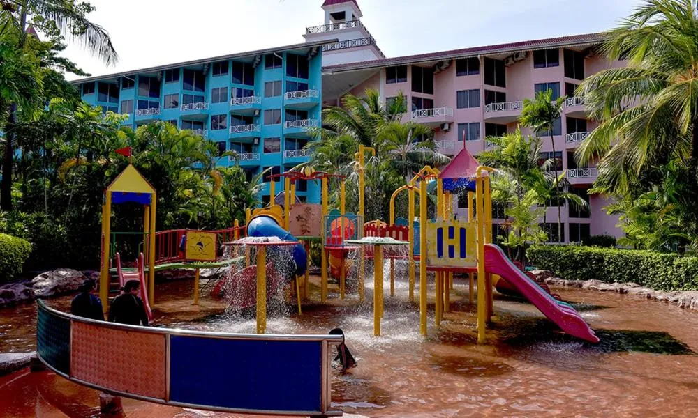 Aqua park in Residenz Apartments in Lotus Desaru Beach Resort