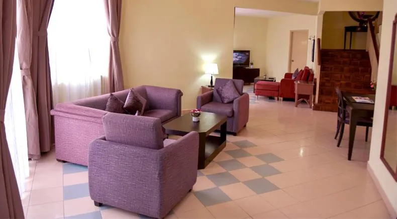 Living room in Residenz Apartments in Lotus Desaru Beach Resort