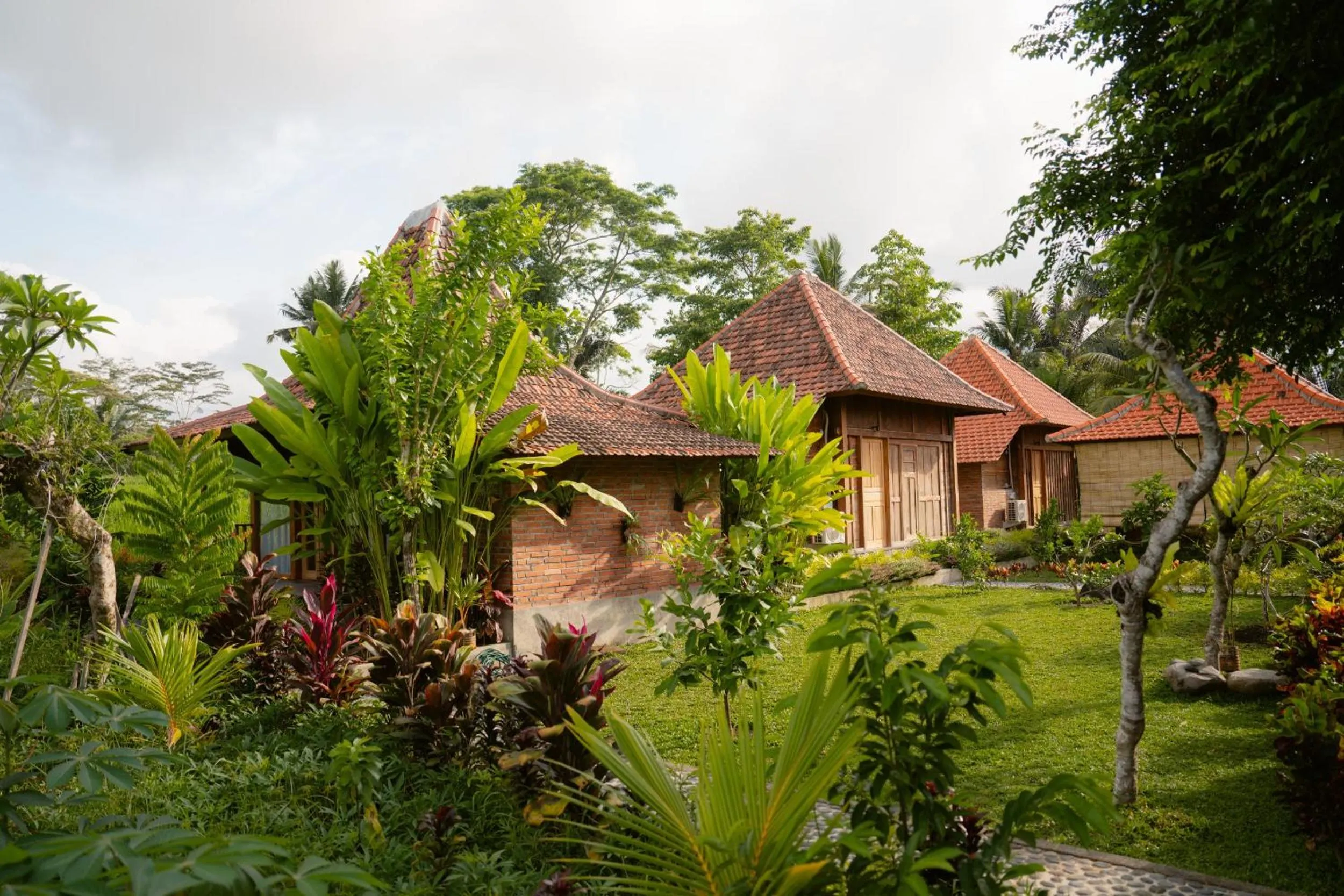 Garden in Kubu Sakian Villa and Restaurant Sidemen