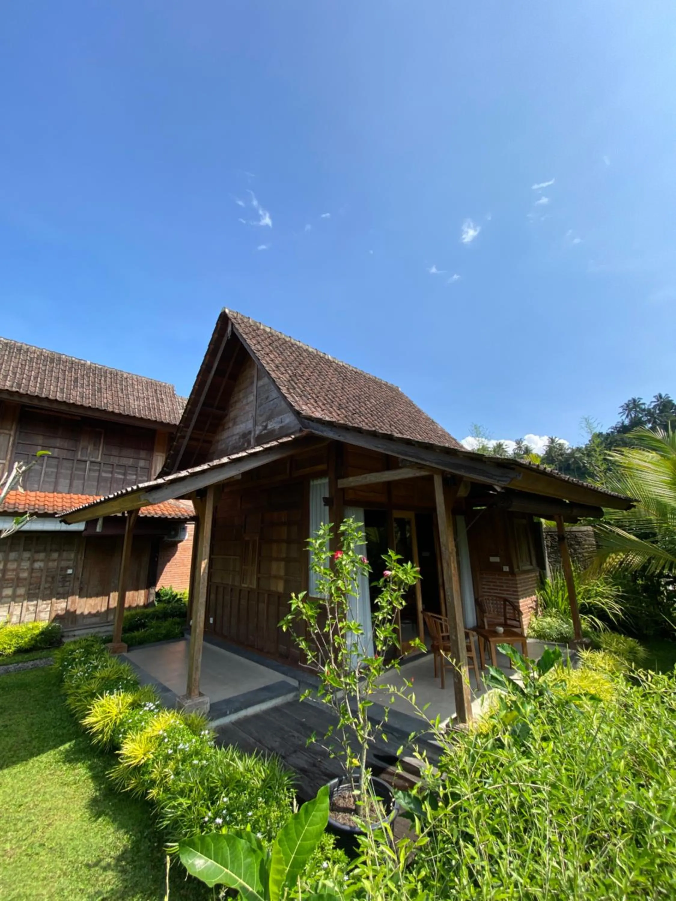 Garden in Kubu Sakian Villa and Restaurant Sidemen