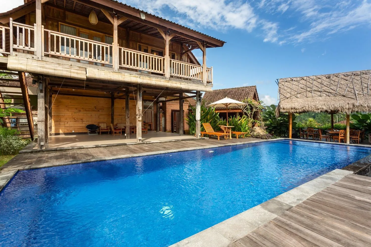 Property building in Kubu Sakian Villa and Restaurant Sidemen