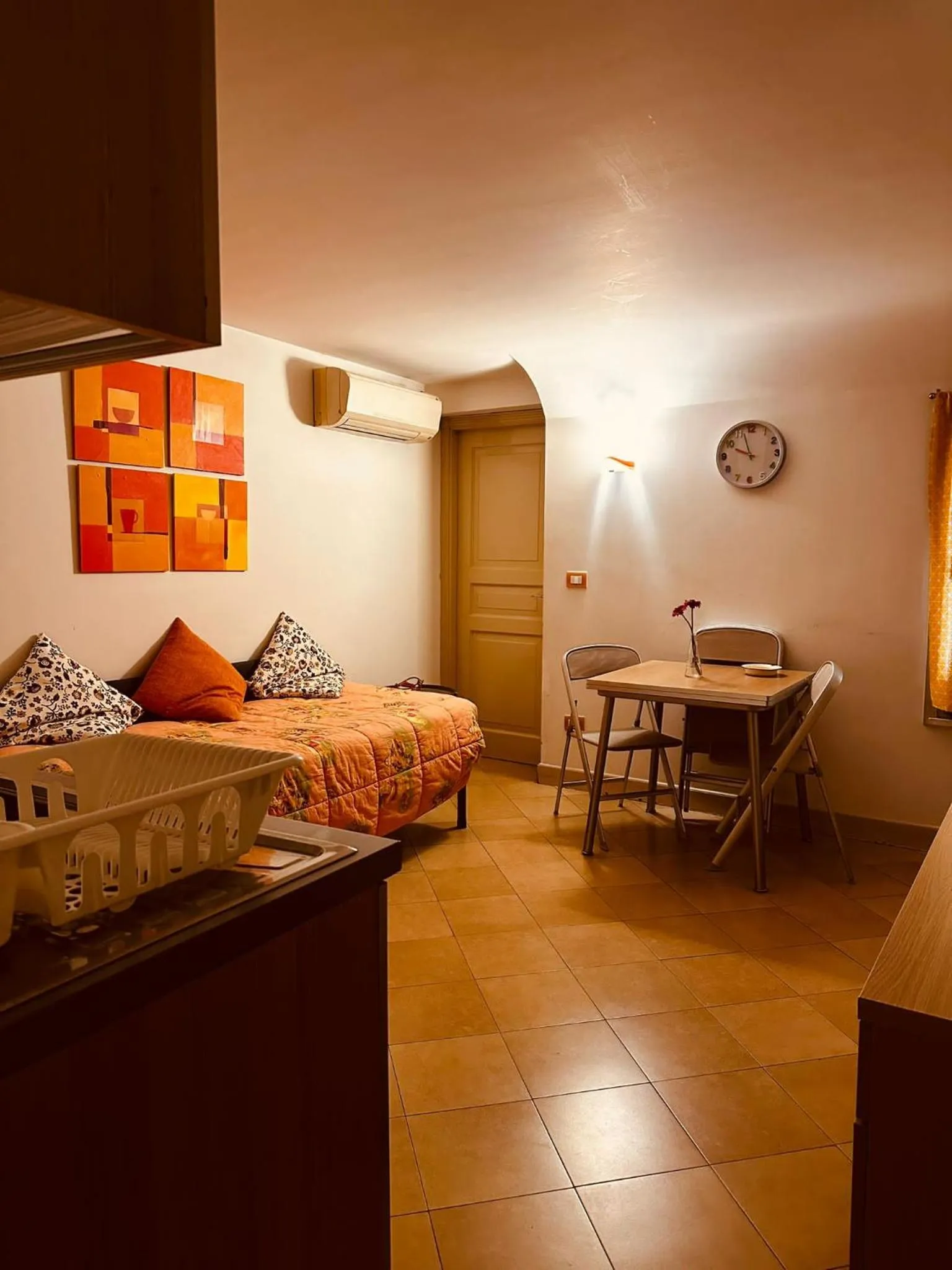 Bed in Hotel Agathae