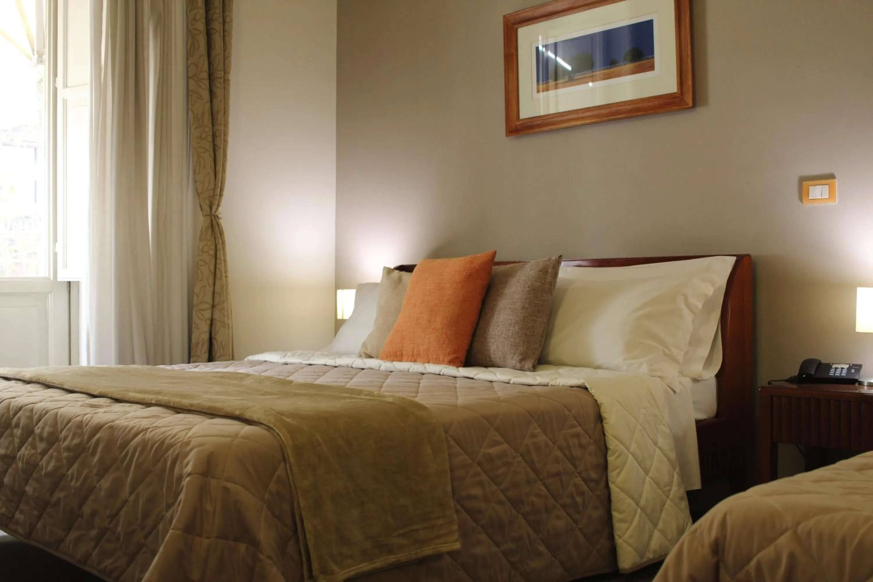 Bed in Hotel Agathae