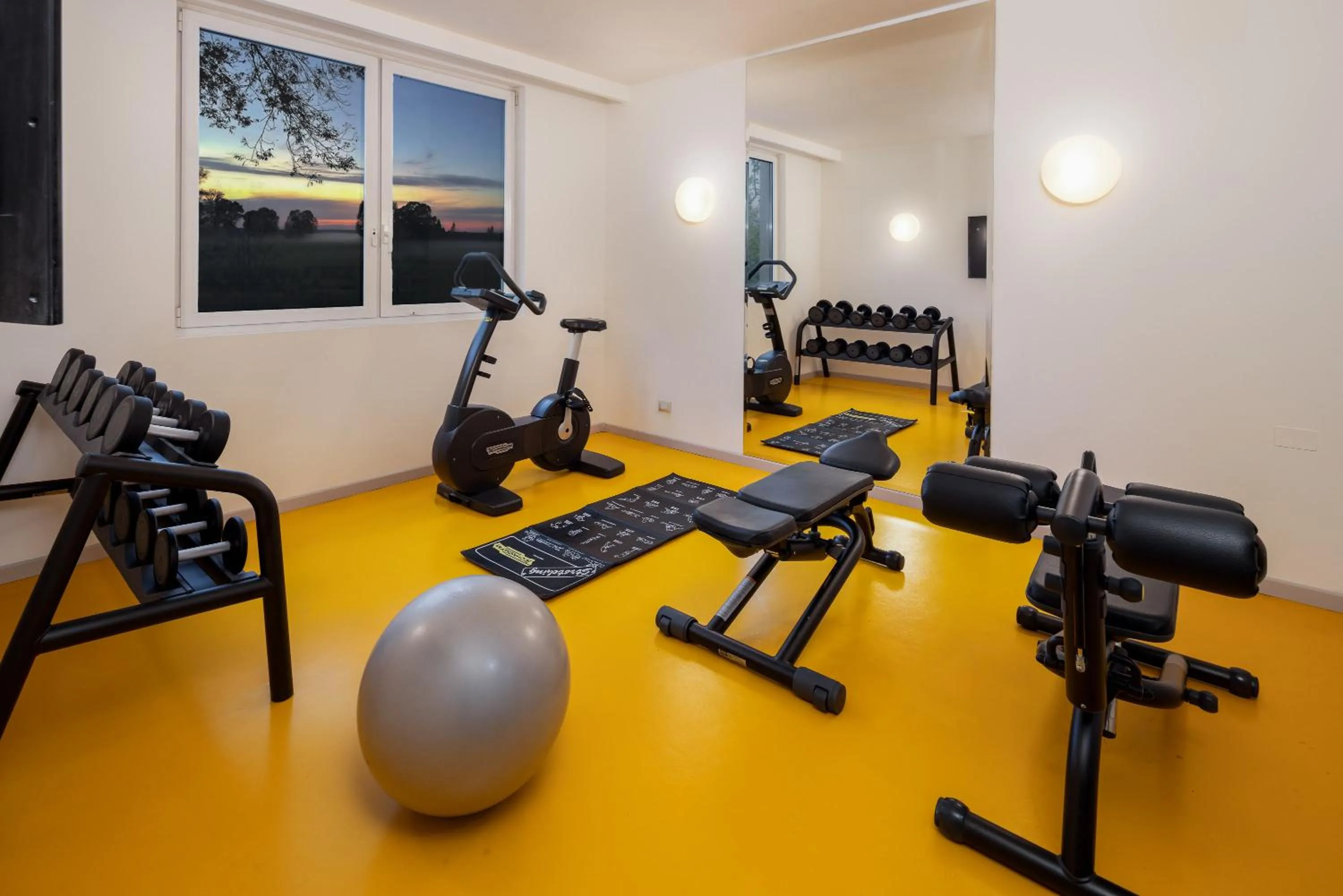 Fitness centre/facilities in Crowne Plaza Padova by IHG