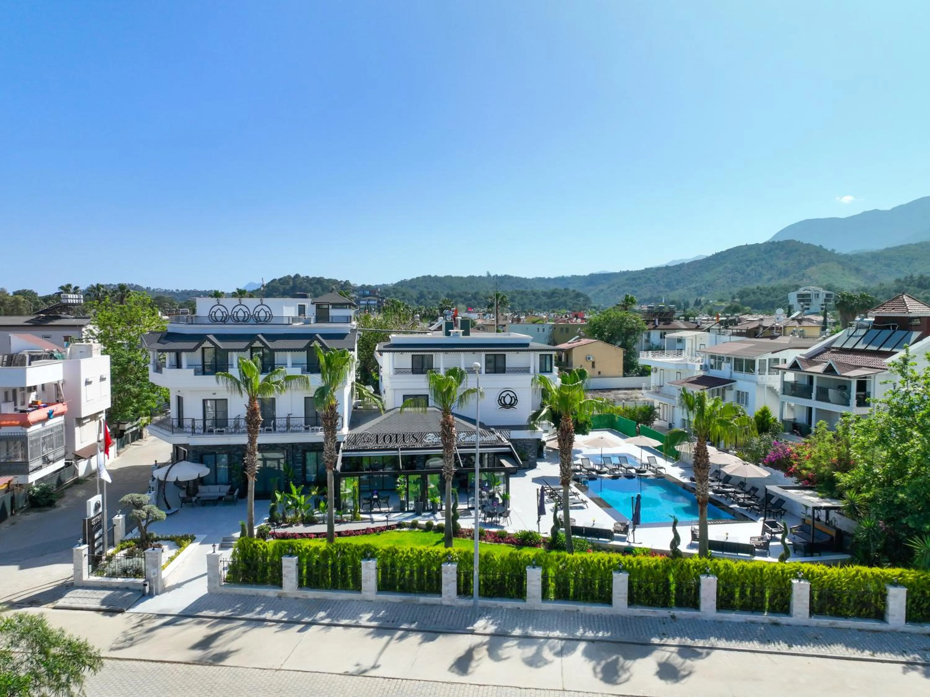 Property building in Edem Flower Hotel