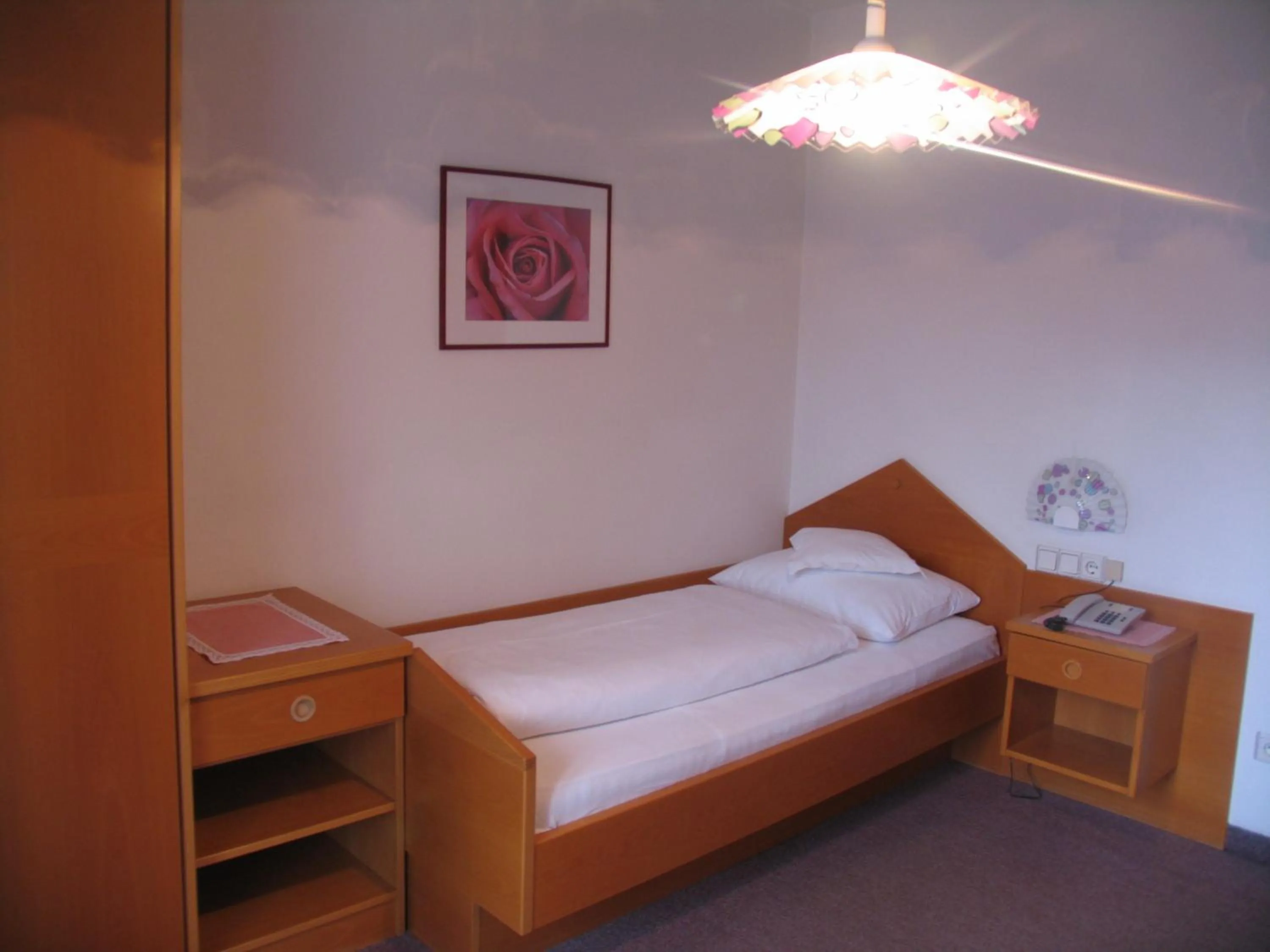 Bed in Hotel Reichegger