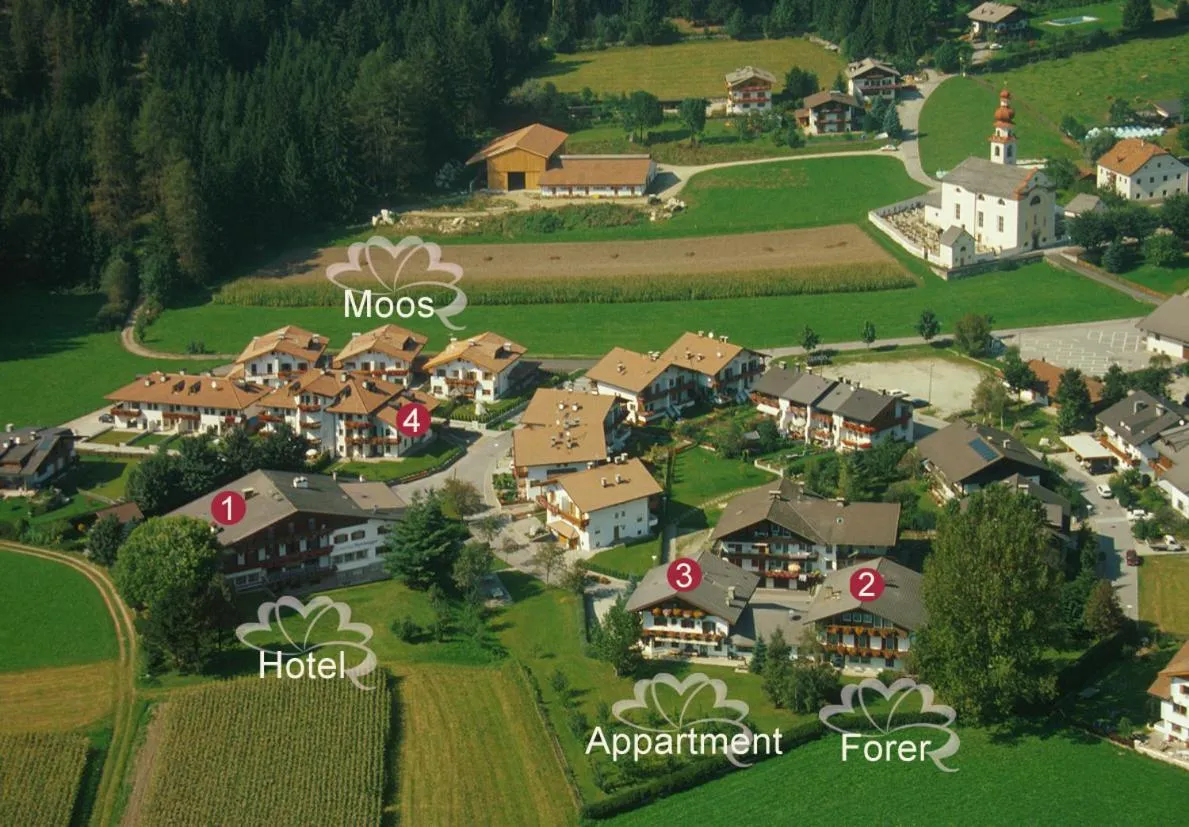 Bird's eye view in Hotel Reichegger