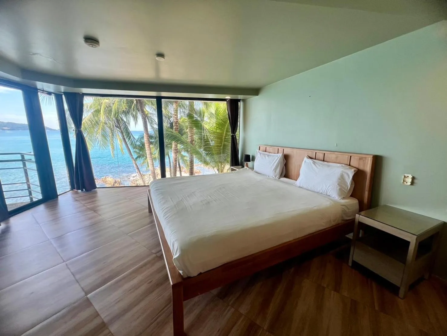 Bed in patong sunset villa Phuket