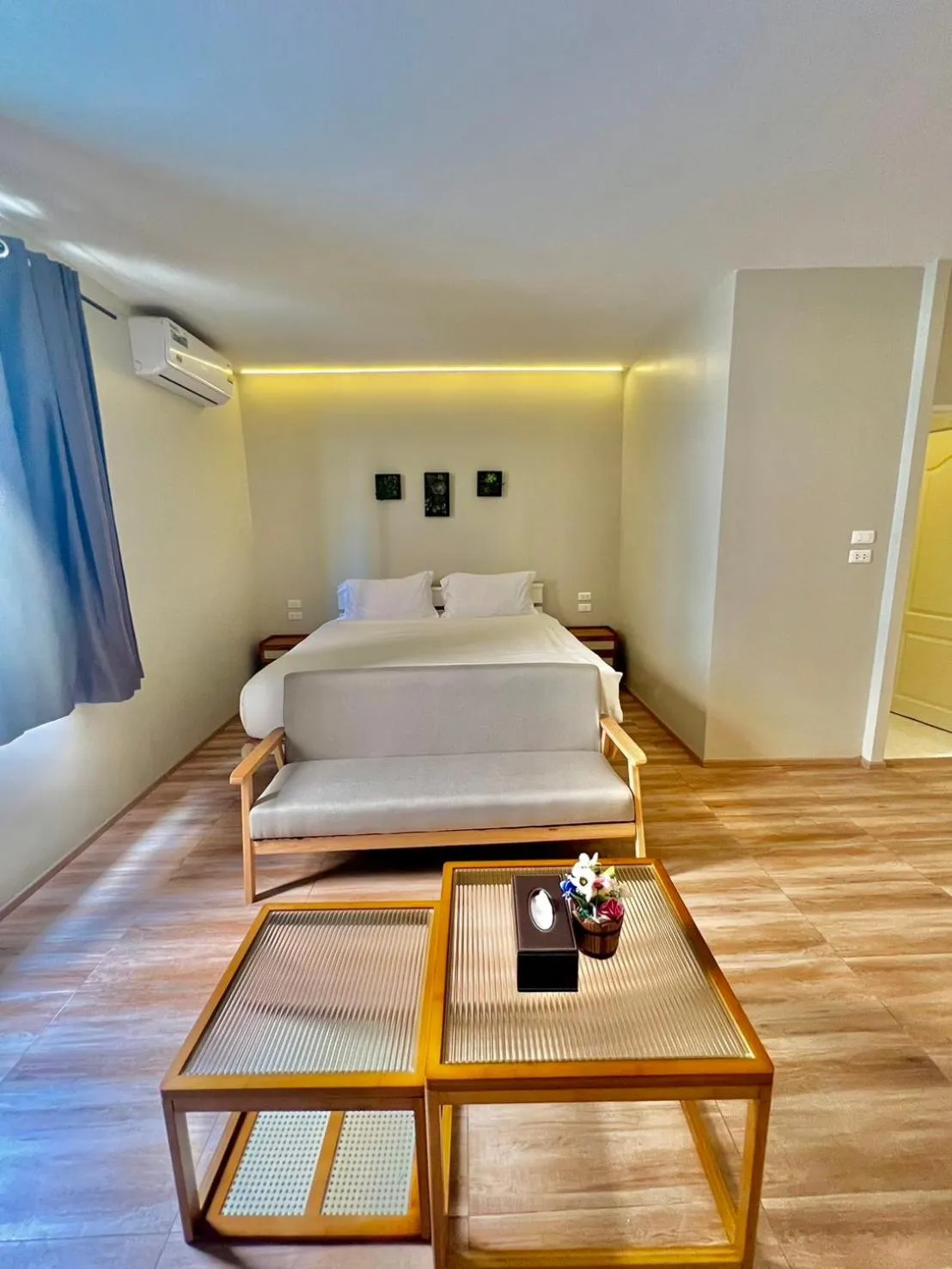 Bed in patong sunset villa Phuket