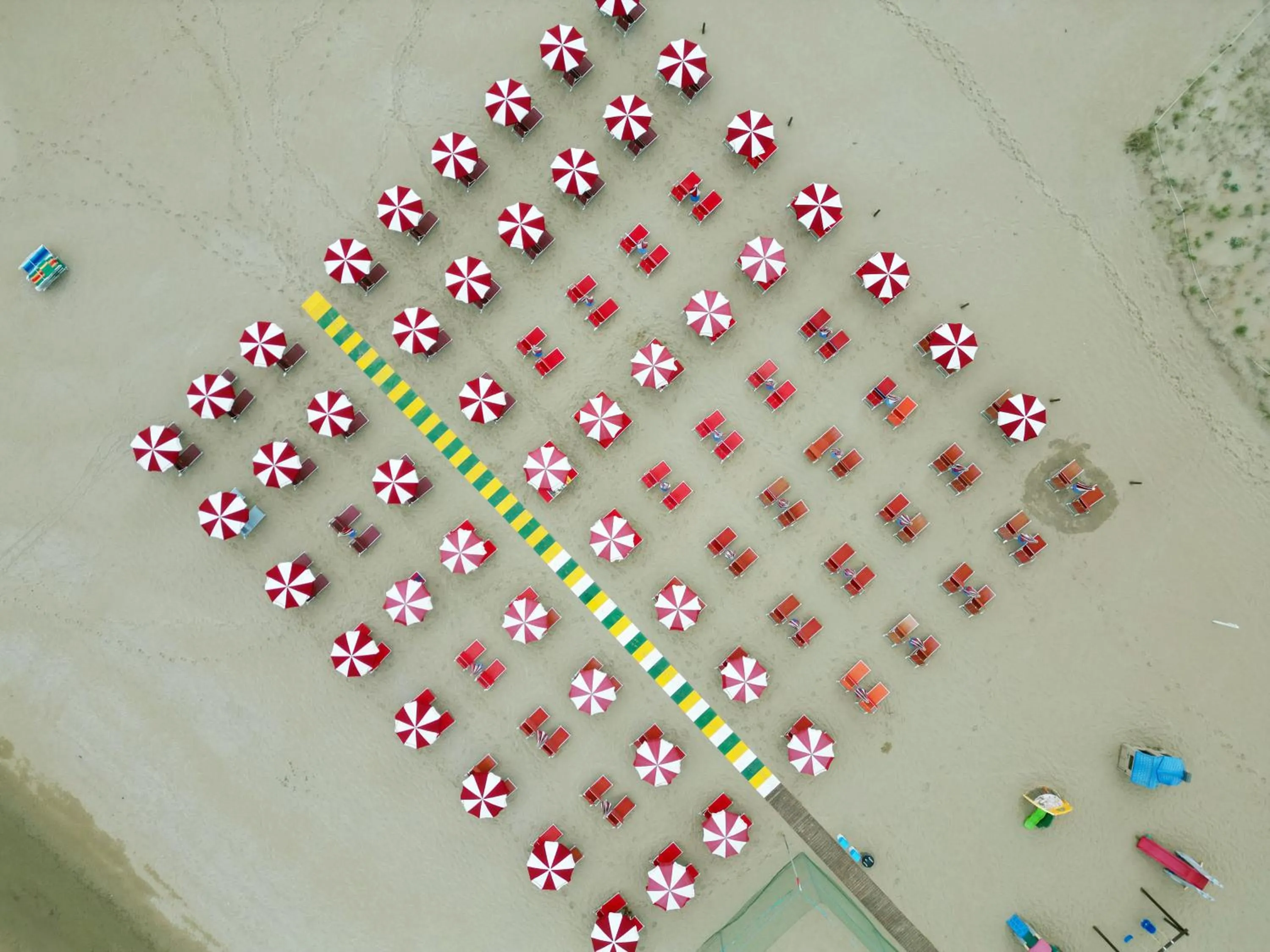 Bird's eye view in Hotel Ancore