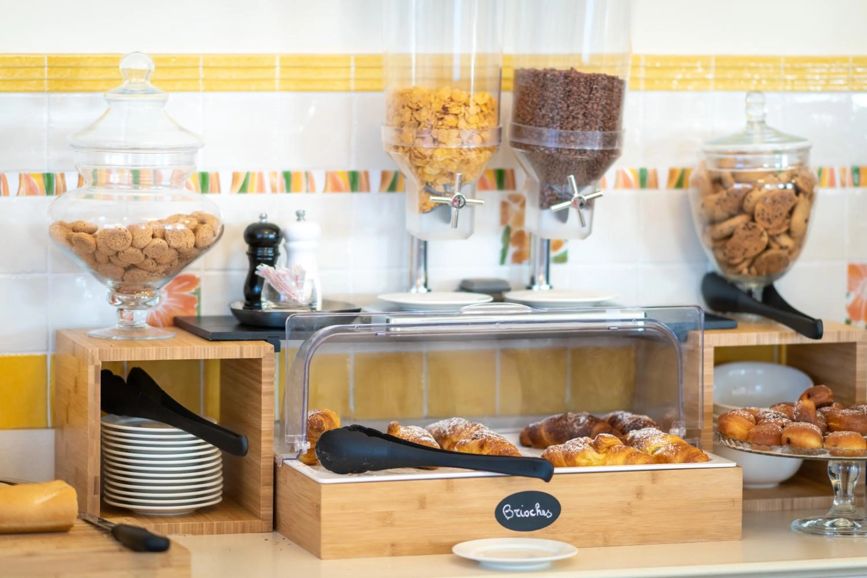 Buffet breakfast in Hotel Ancore