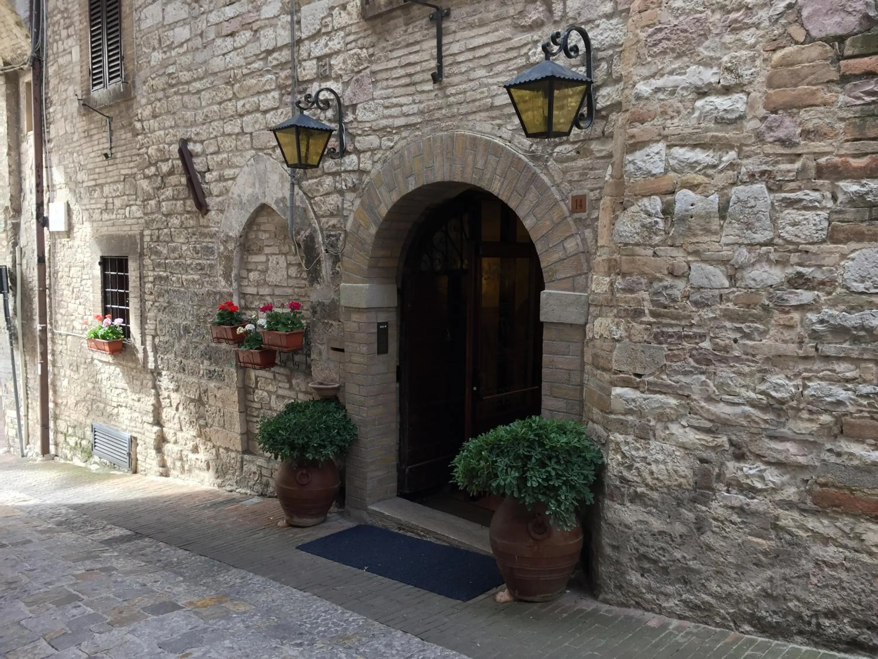 Facade/entrance in Hotel Pax