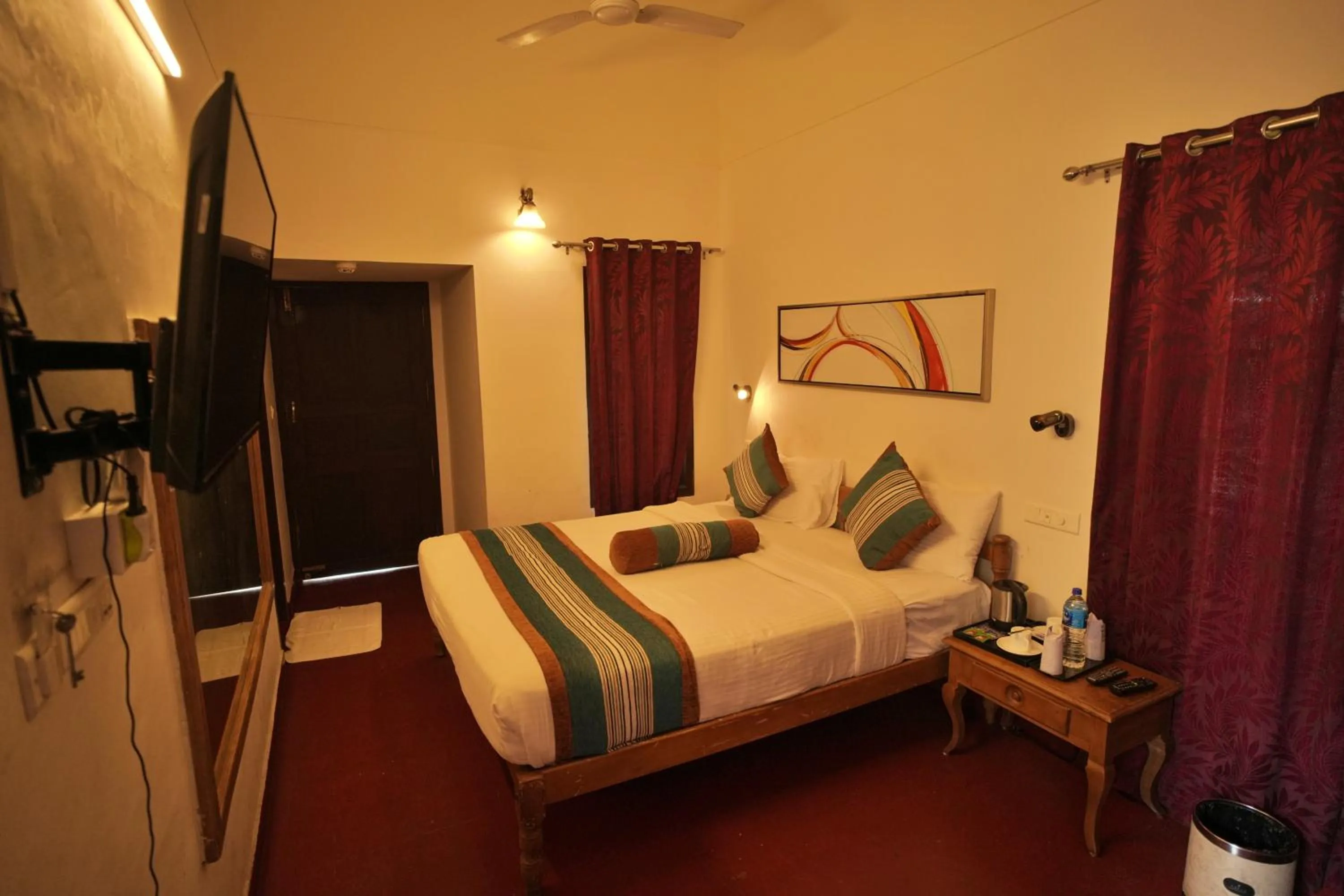 Bed in Adrak Summer Sand Hill Resort Vagamon