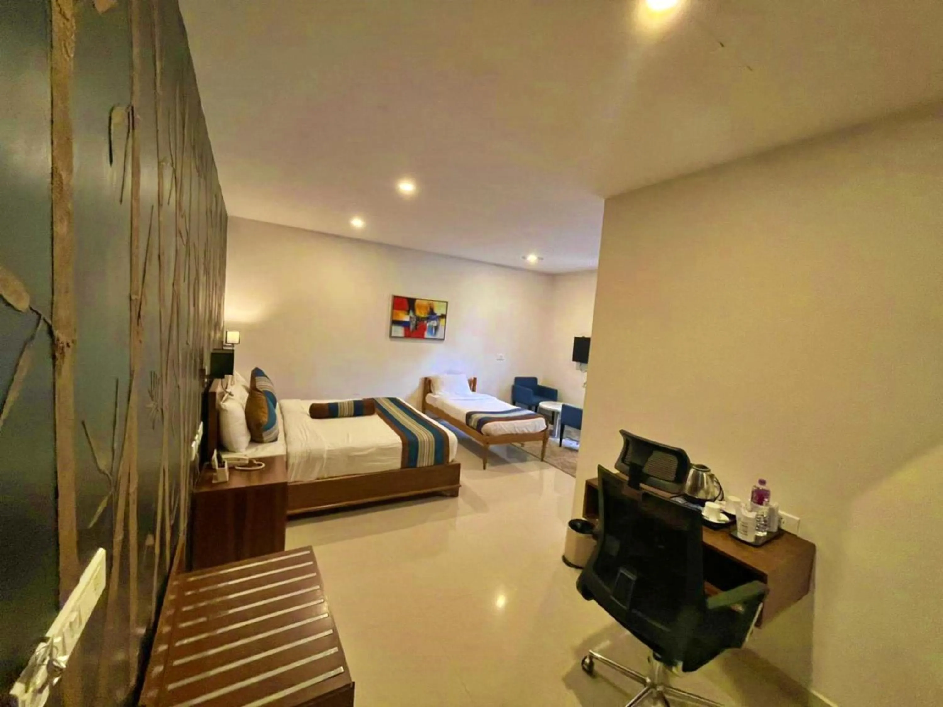 Bed in Adrak Summer Sand Hill Resort Vagamon