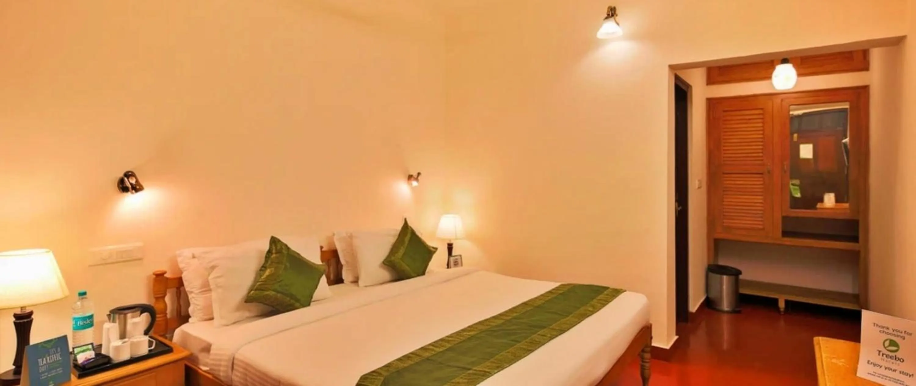 Bed in Adrak Summer Sand Hill Resort Vagamon