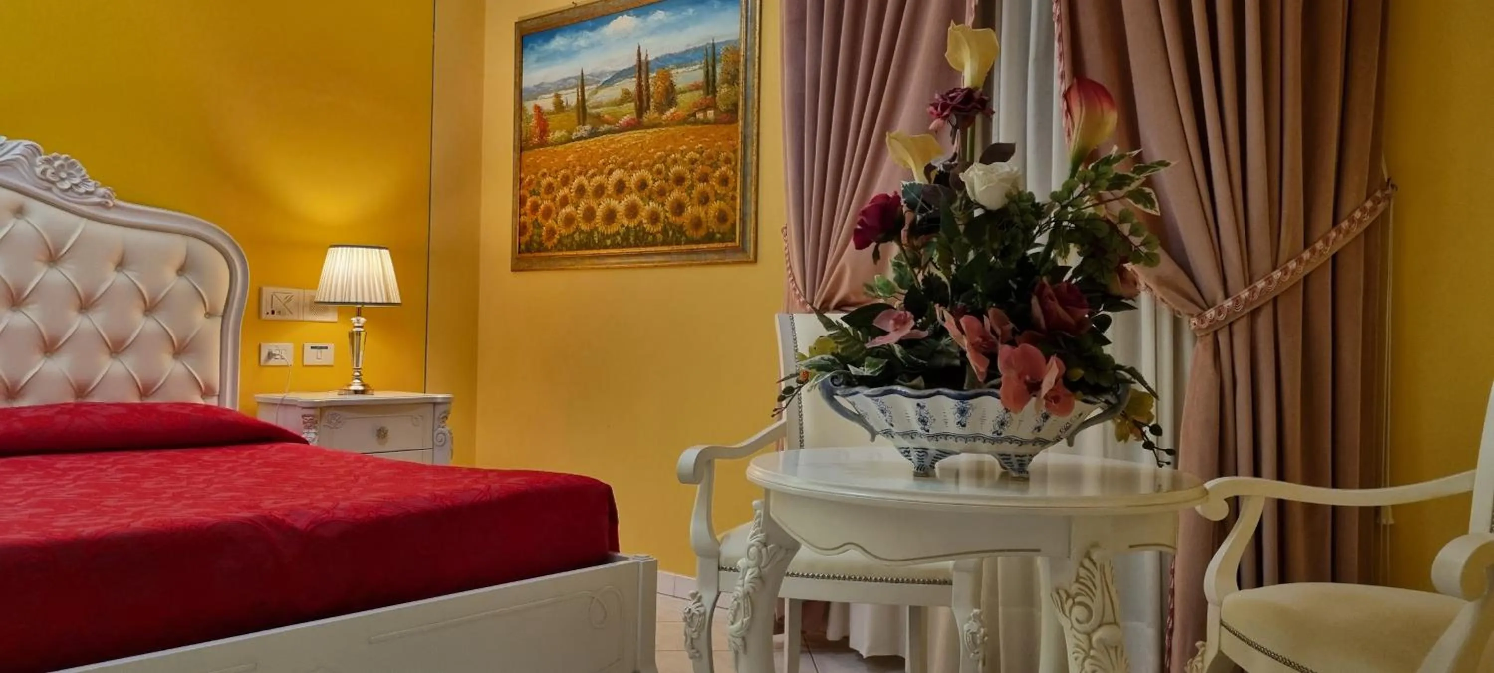 Bed in Hotel La Torre