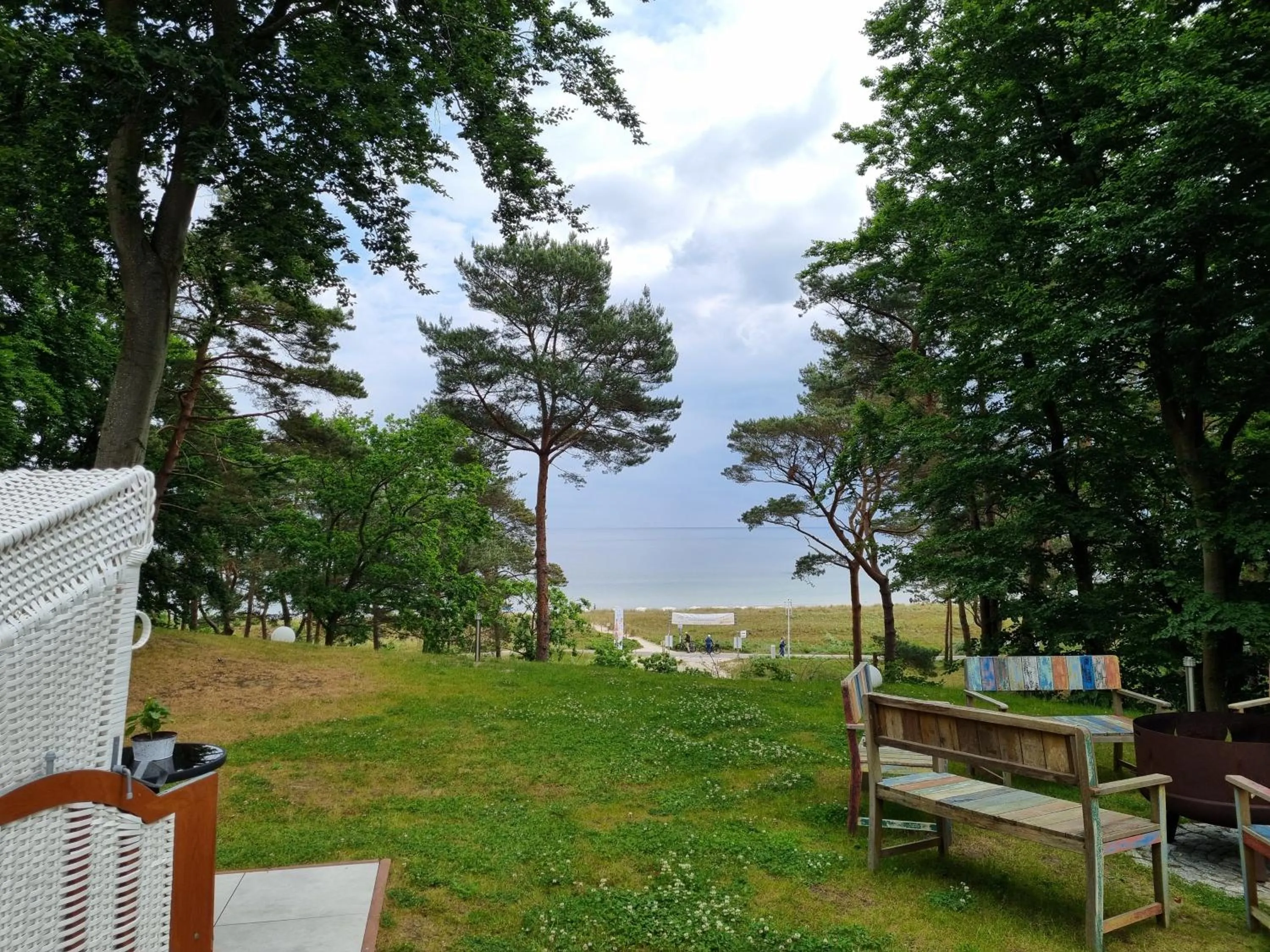 View (from property/room) in Strandhotel Lindequist