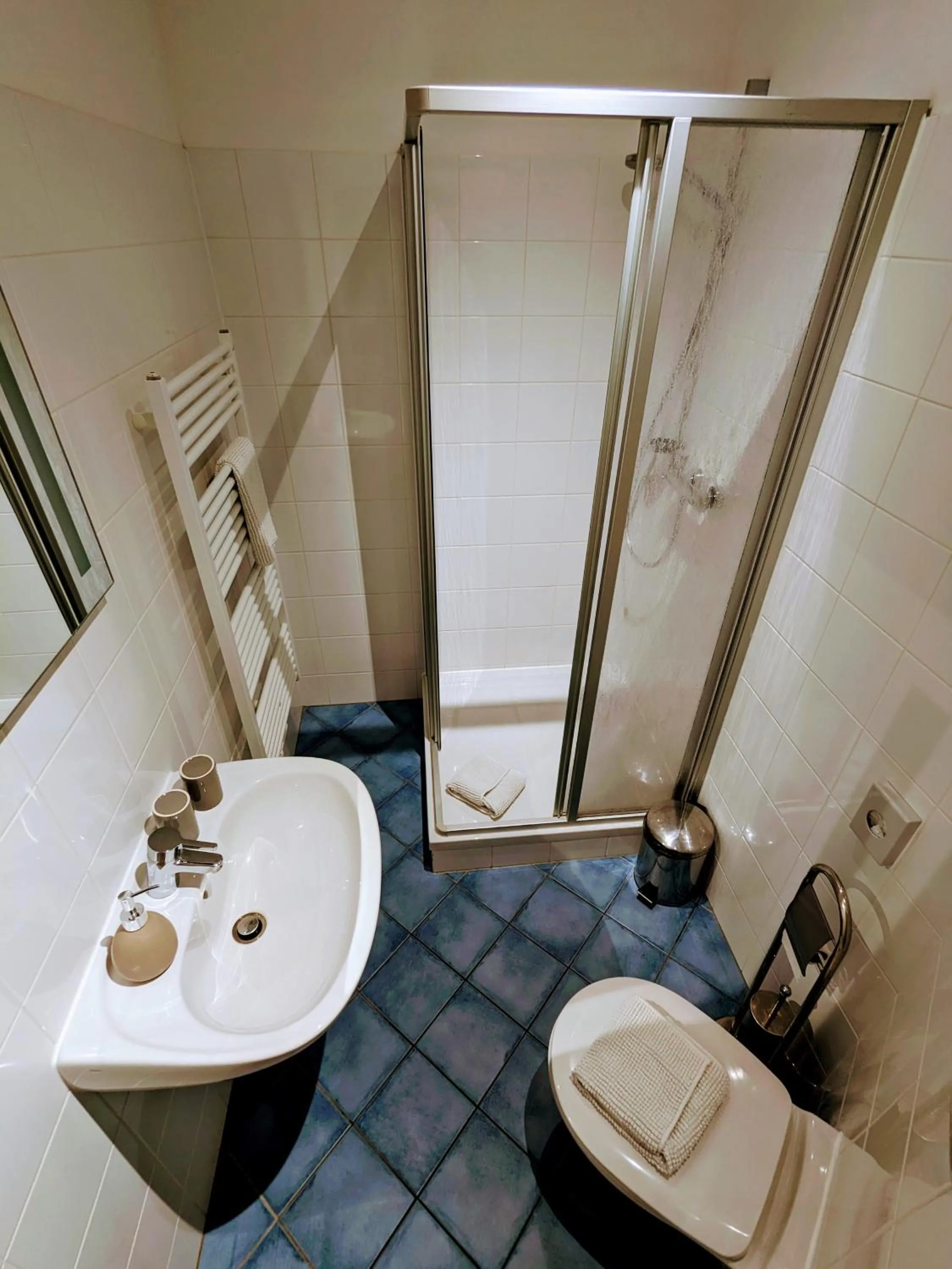 Shower in Strandhotel Lindequist