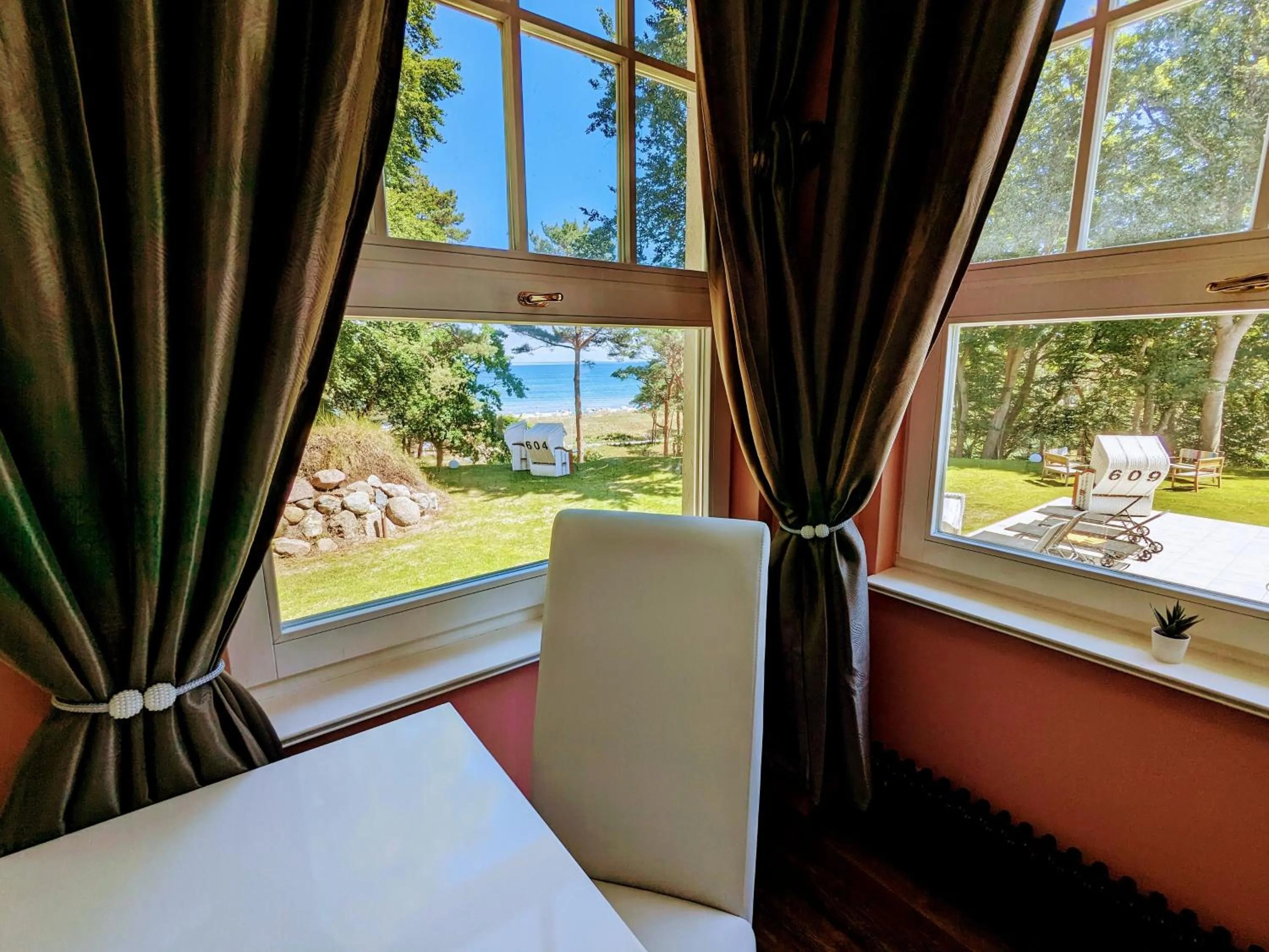 View (from property/room) in Strandhotel Lindequist