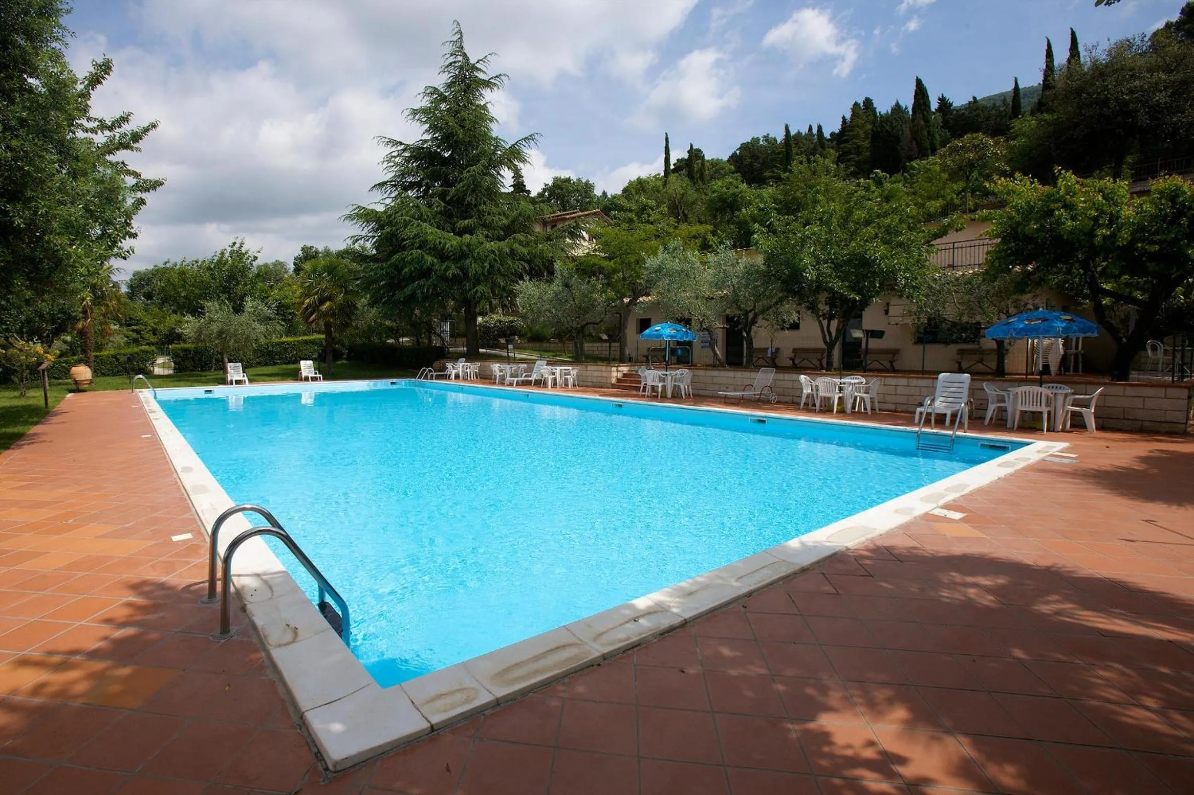 Swimming pool in Hotel Da Angelo