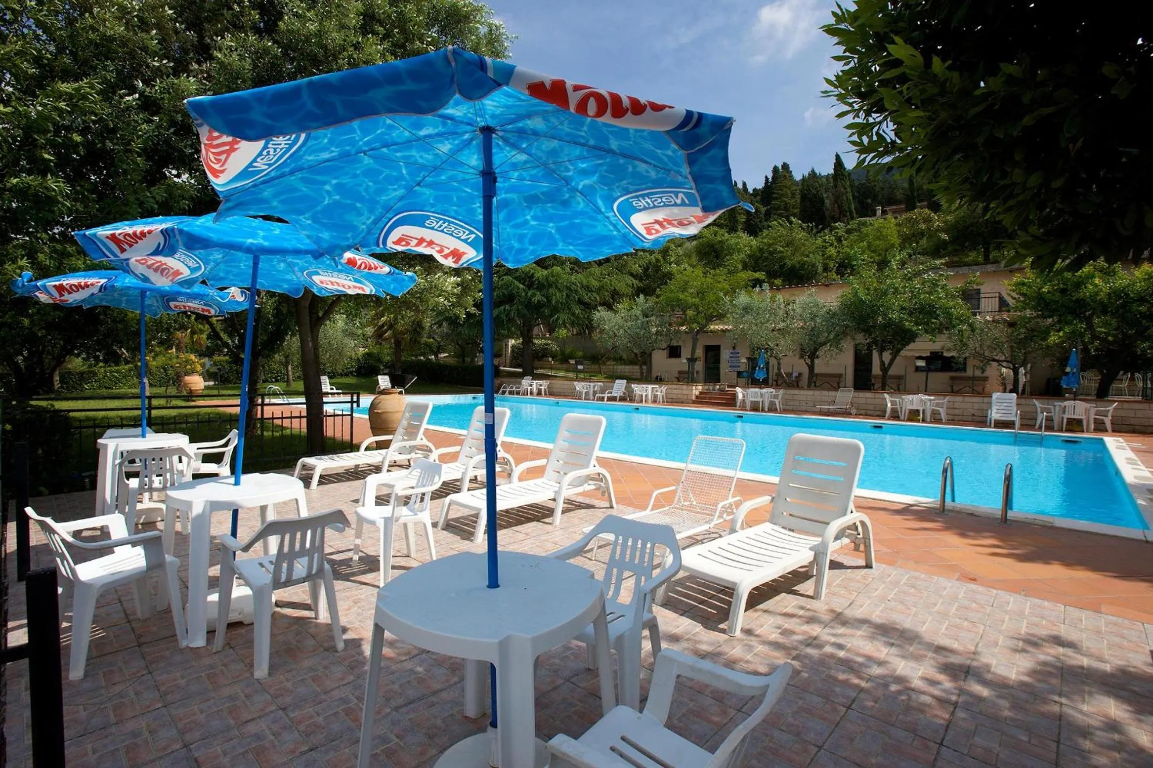 Swimming pool in Hotel Da Angelo