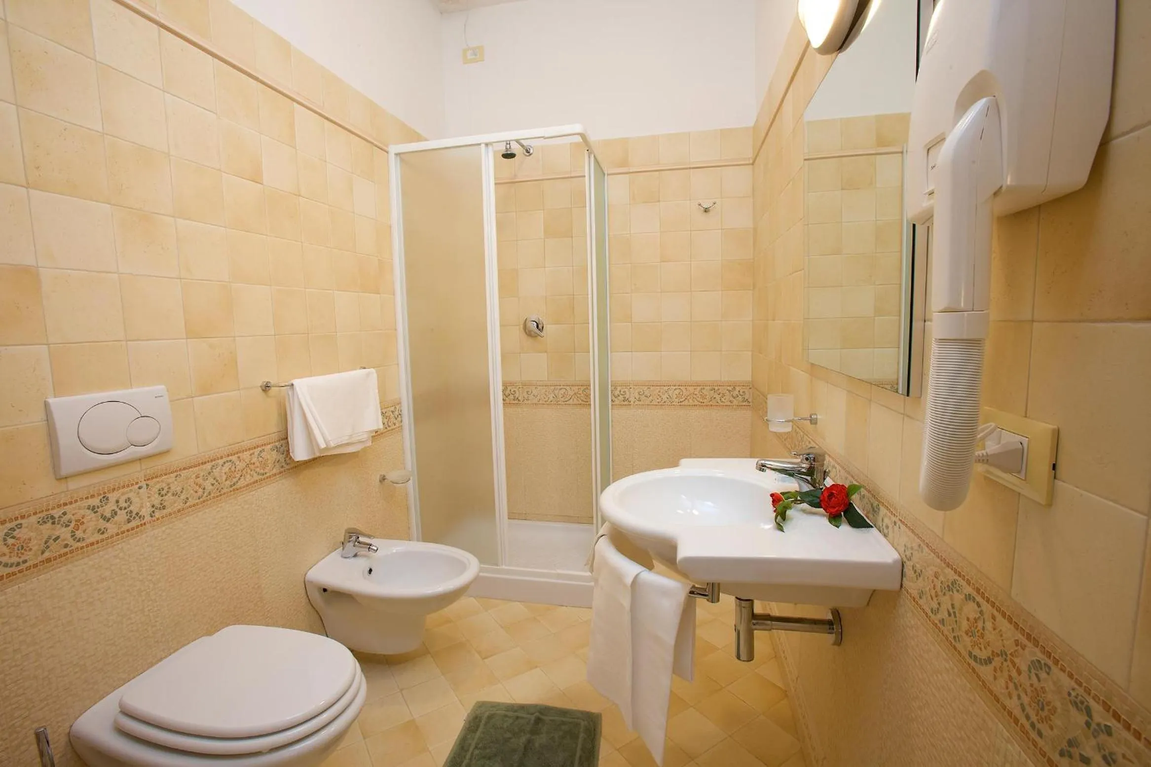 Bathroom in Hotel Da Angelo