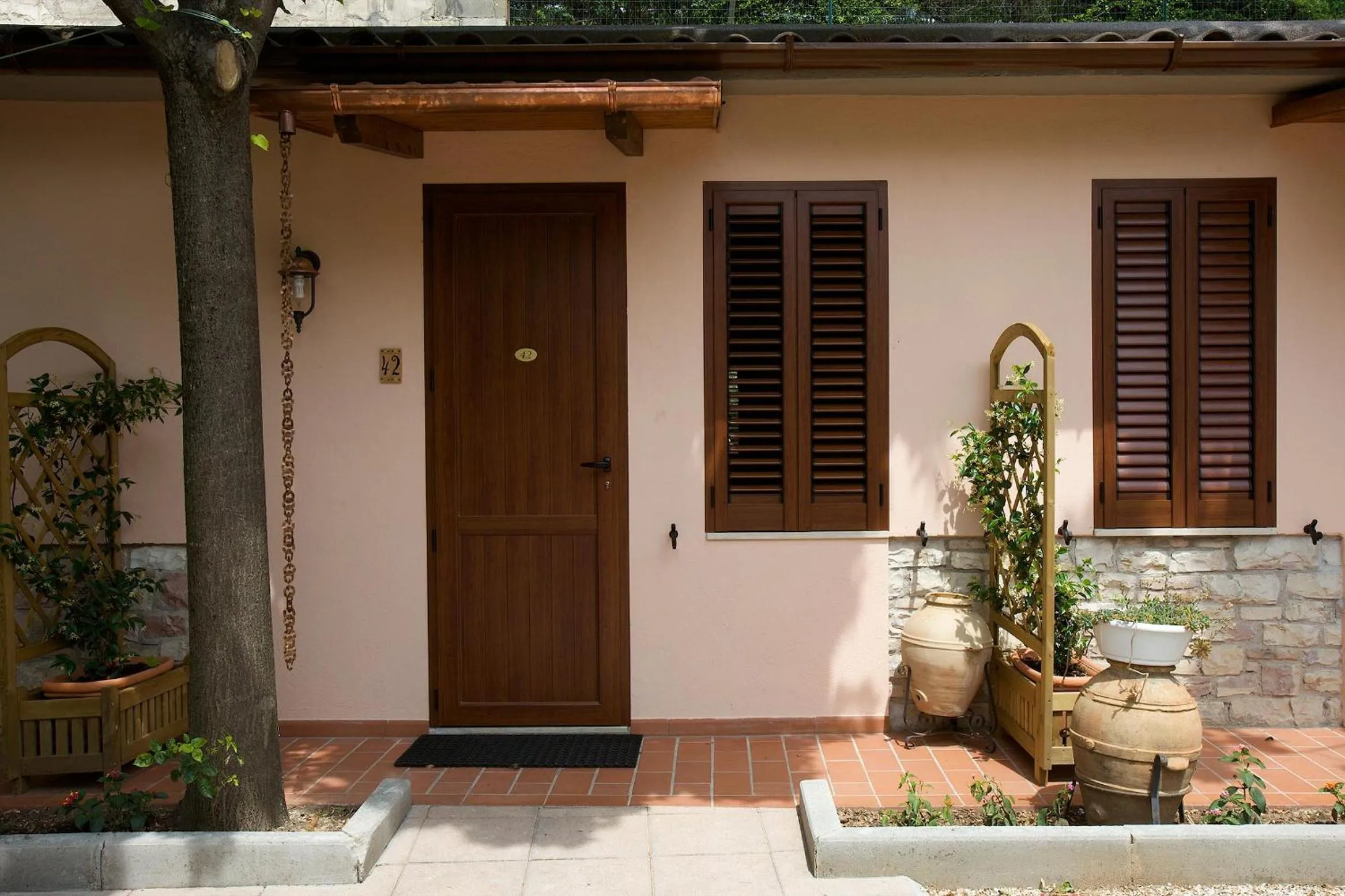 Facade/entrance in Hotel Da Angelo