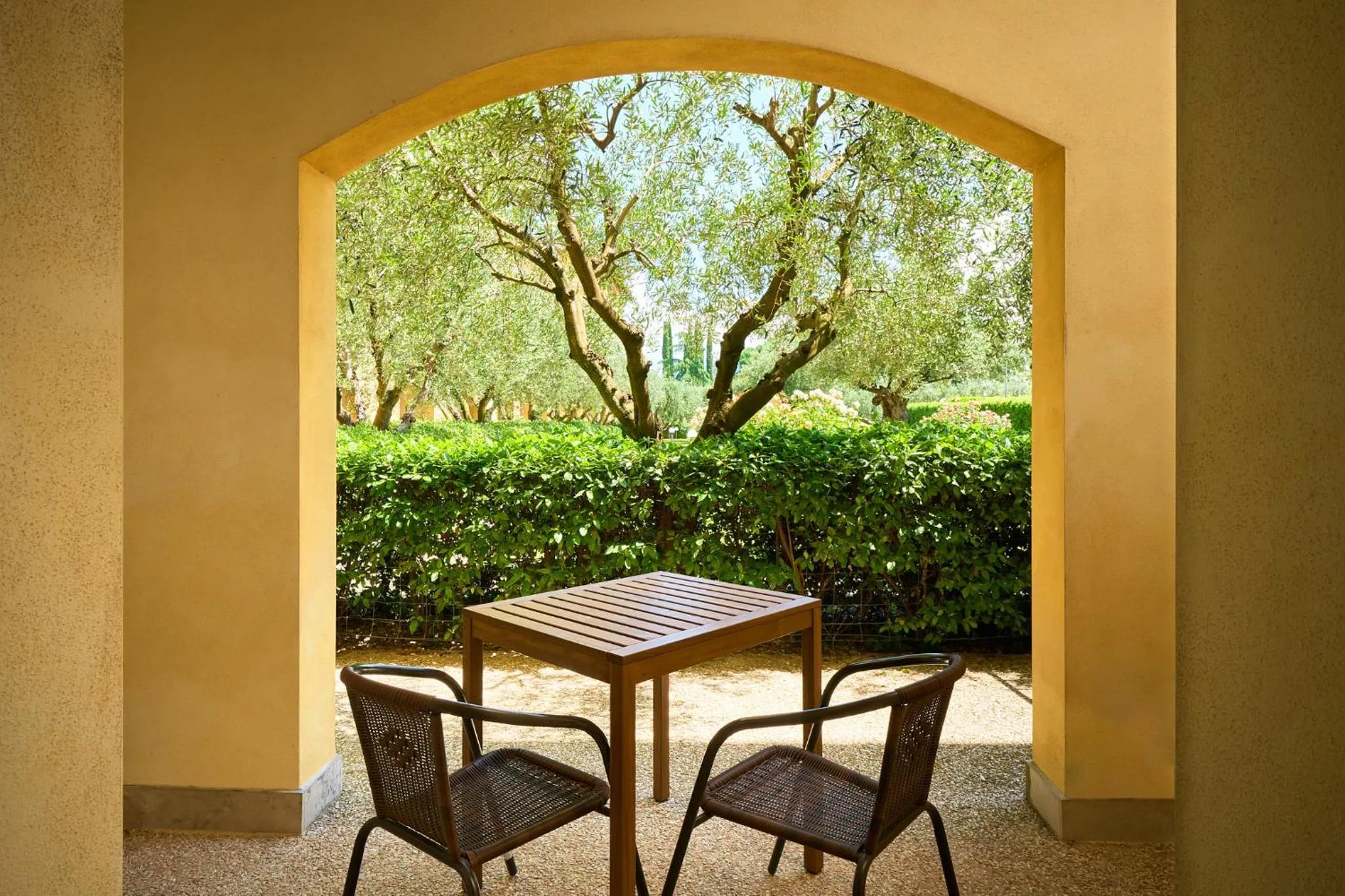 Patio in Delfina Palace Hotel