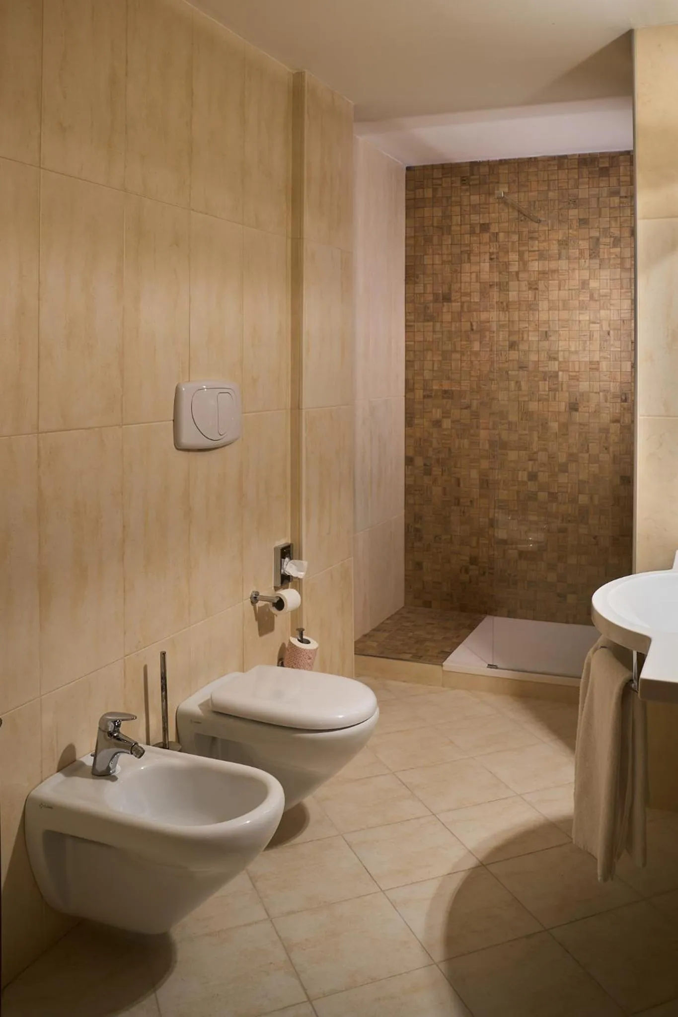 Shower in Delfina Palace Hotel