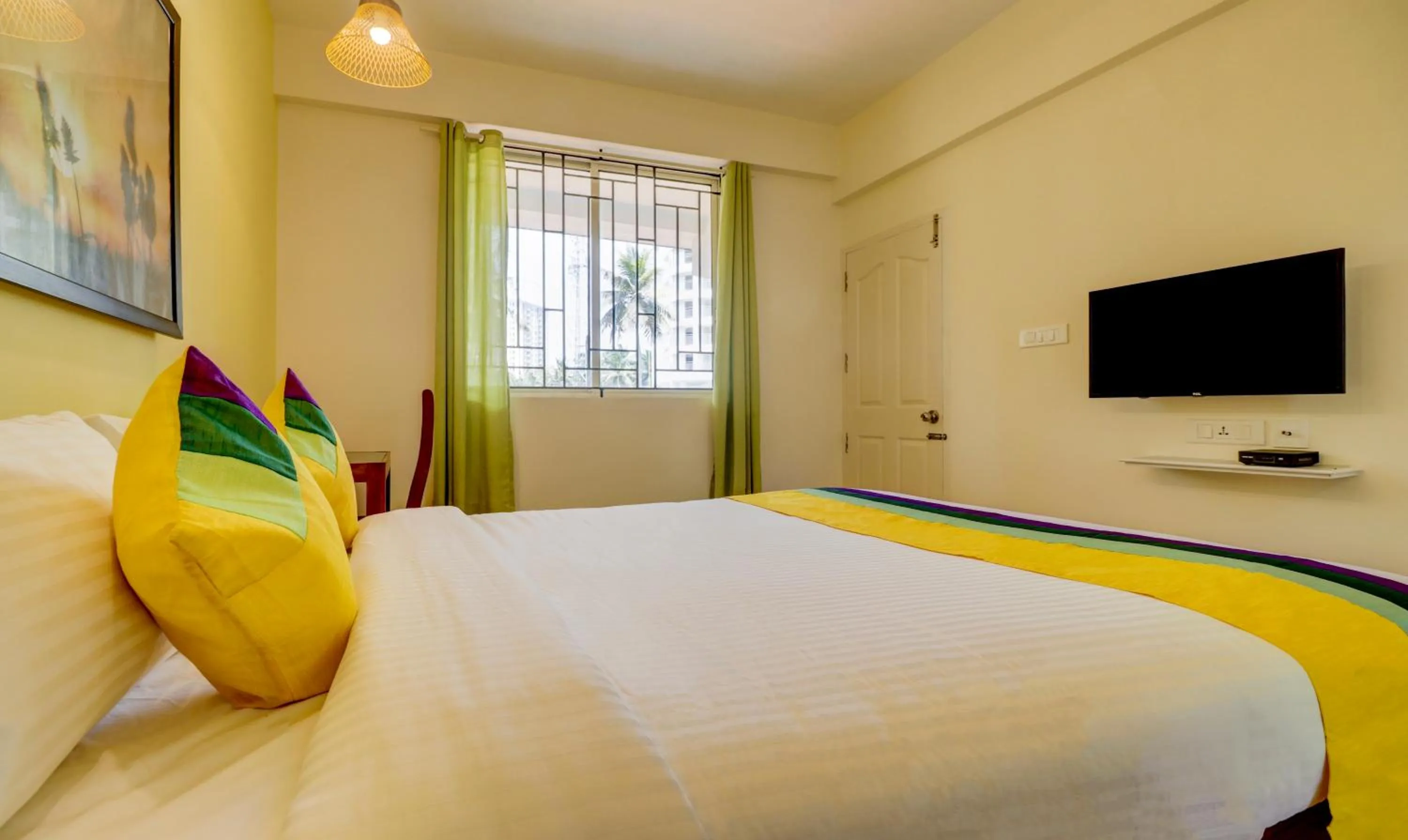 Bed in Itsy Hotels Ushodaya Royal Residency