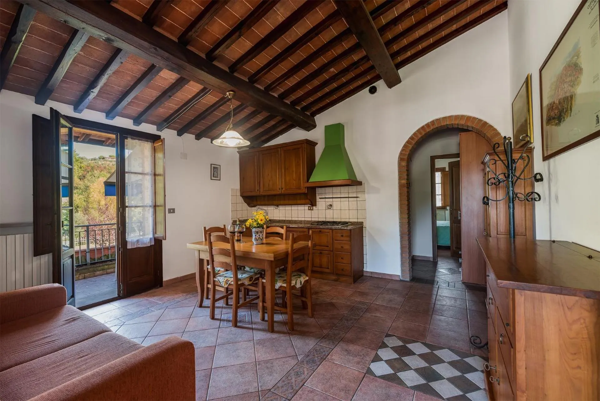 Kitchen or kitchenette in Casa Vacanze Santa Maria