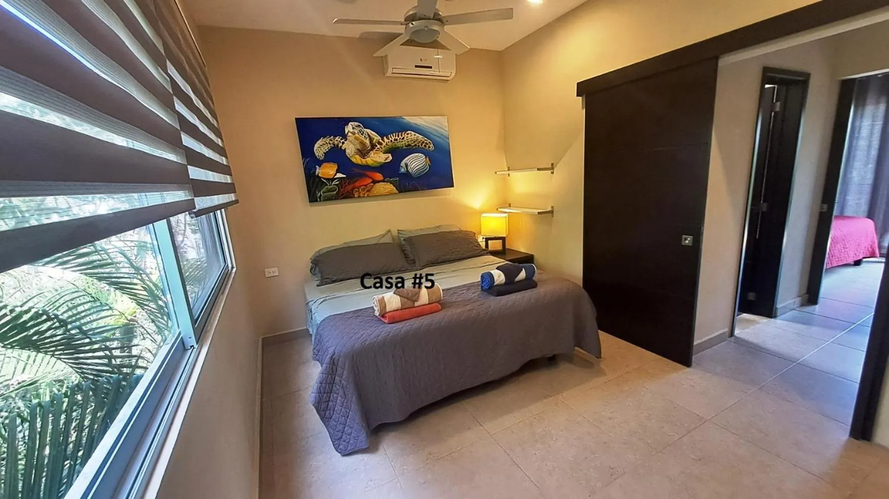 Bed in Casa Mtl Tulum