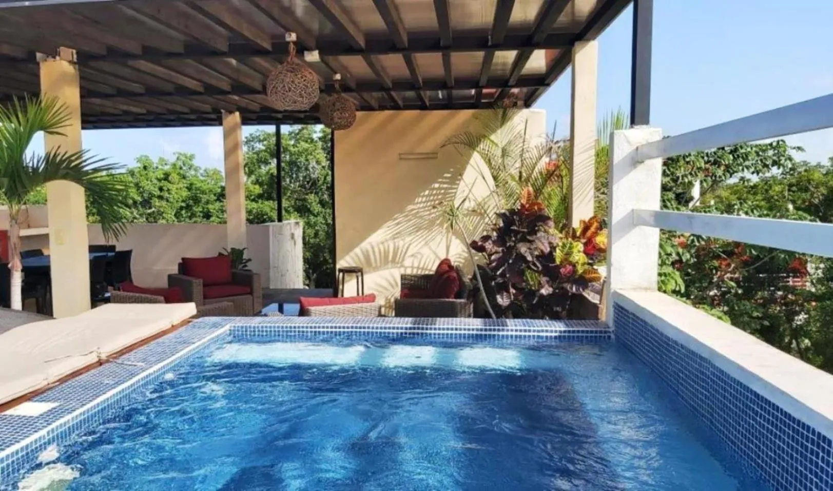 Balcony/Terrace in Casa Mtl Tulum