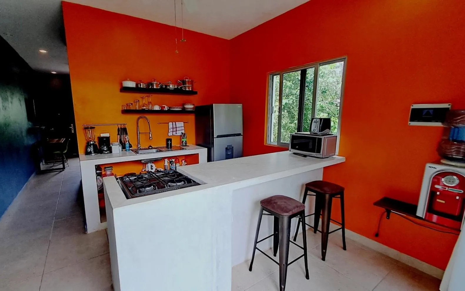 Kitchen or kitchenette in Casa Mtl Tulum
