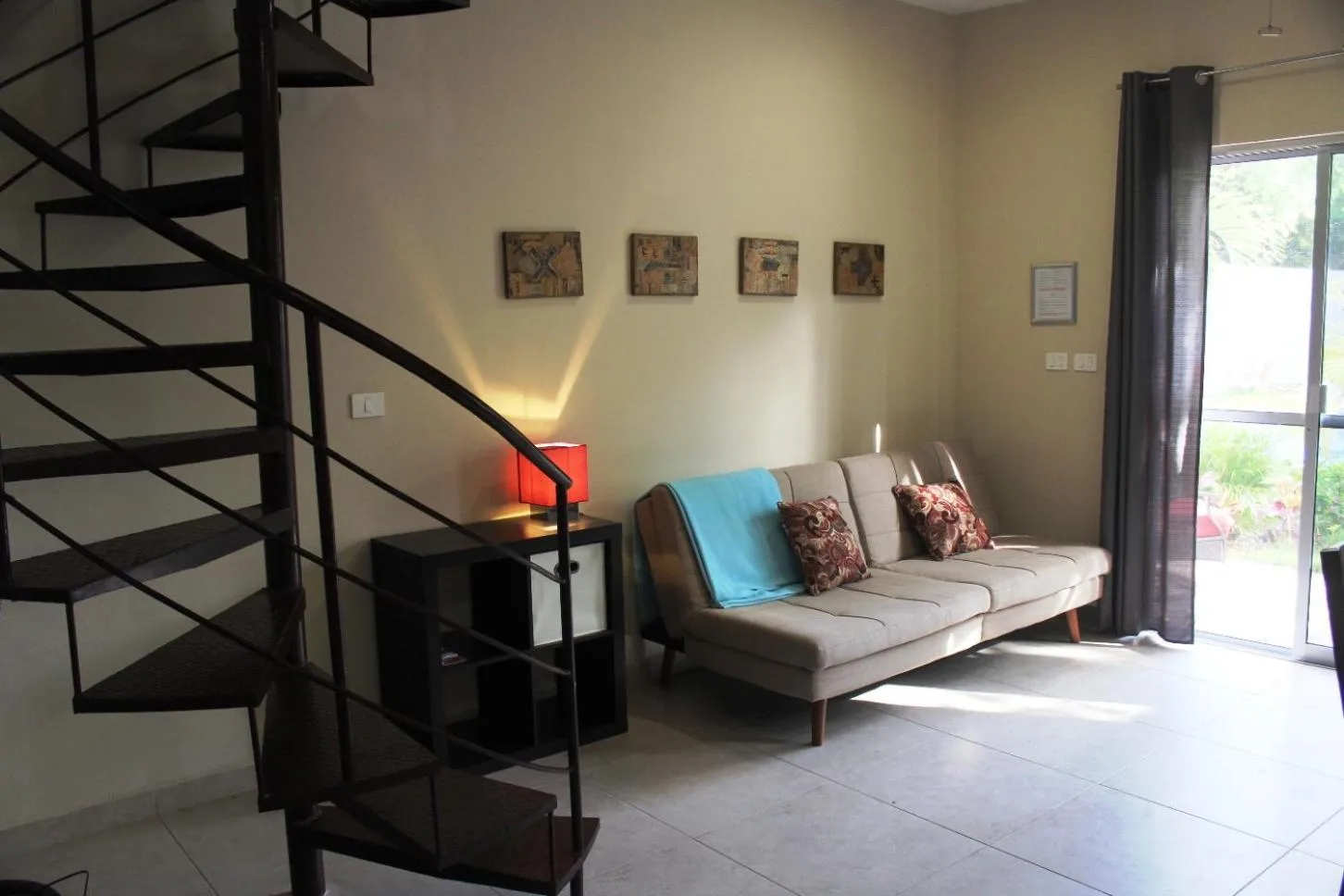 Living room in Casa Mtl Tulum