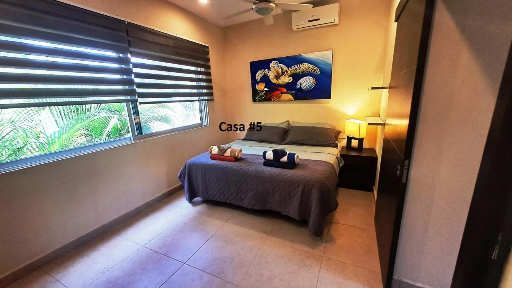 Bed in Casa Mtl Tulum