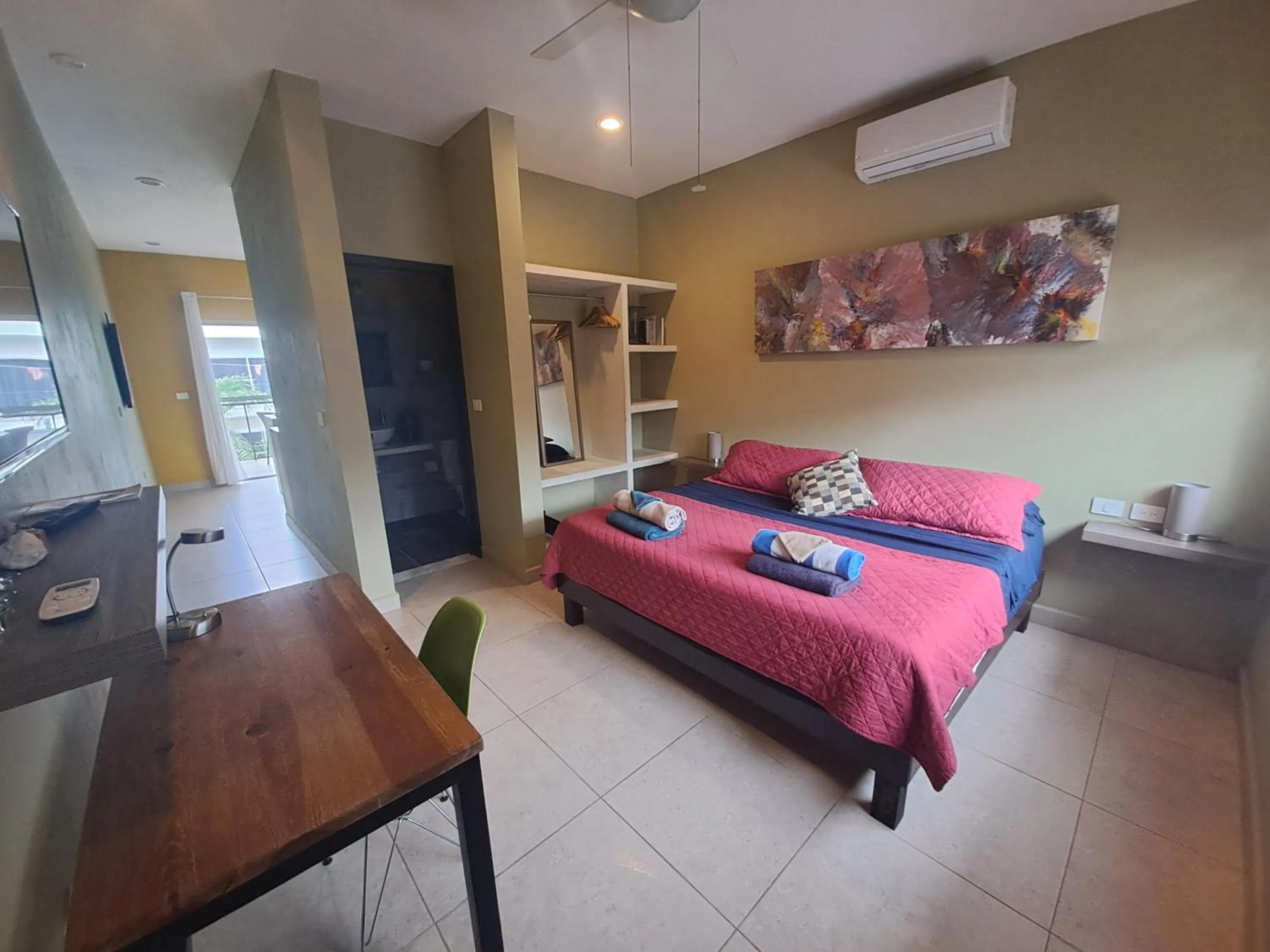 Bed in Casa Mtl Tulum