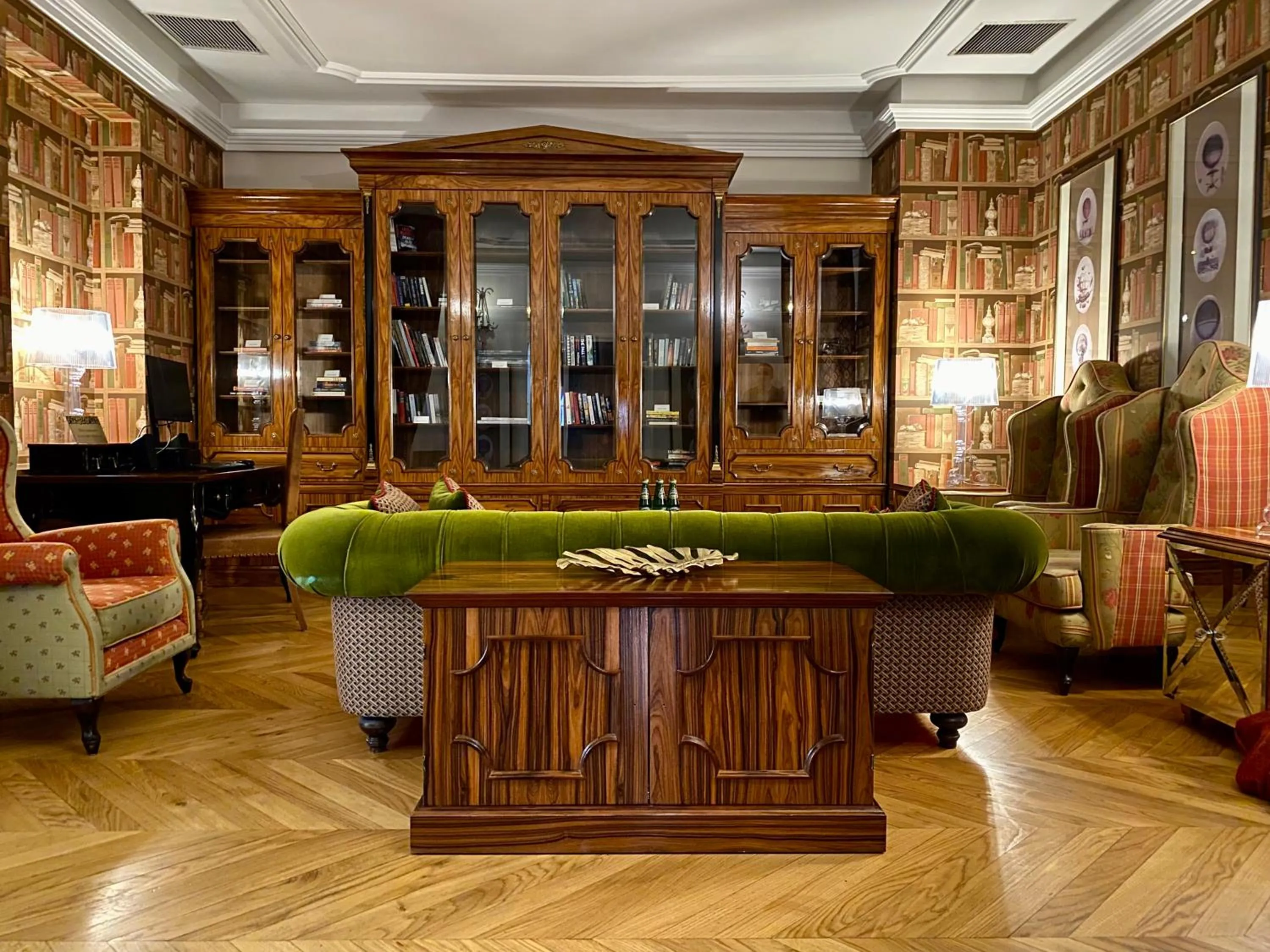 Seating area in The Bonerowski Palace Boutique Hotel
