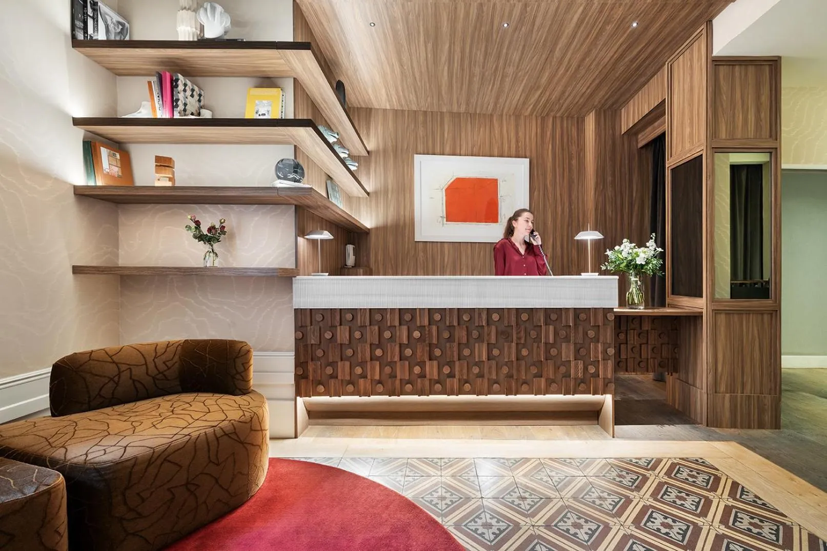 Lobby or reception in One Shot Recoletos