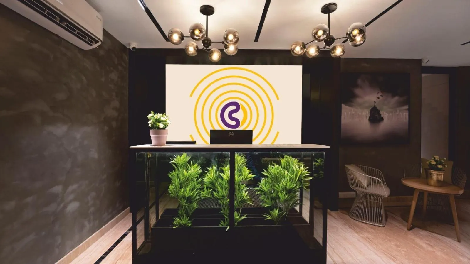 Lobby or reception in Click Hotel Biz - Bangalore Airport